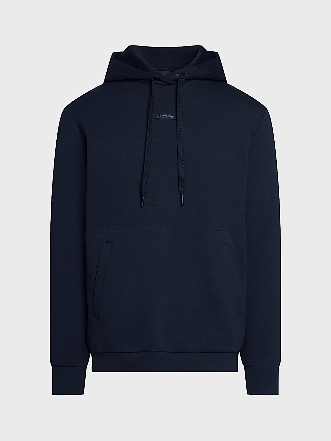 AlphaTauri | SKY V2.Y9.02 | Hoodie with Logo Tape in Dark Navy for Men
