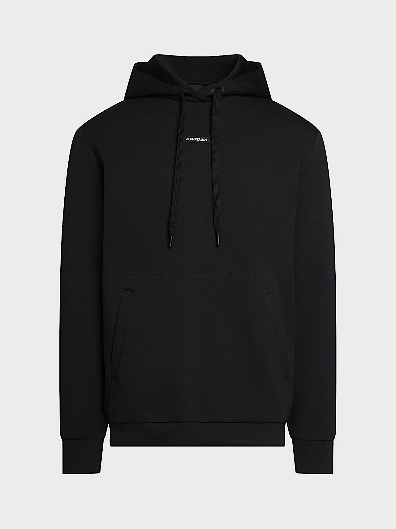 AlphaTauri | SKY V2.Y9.02 | Hoodie with Logo Tape in Black for Uomo