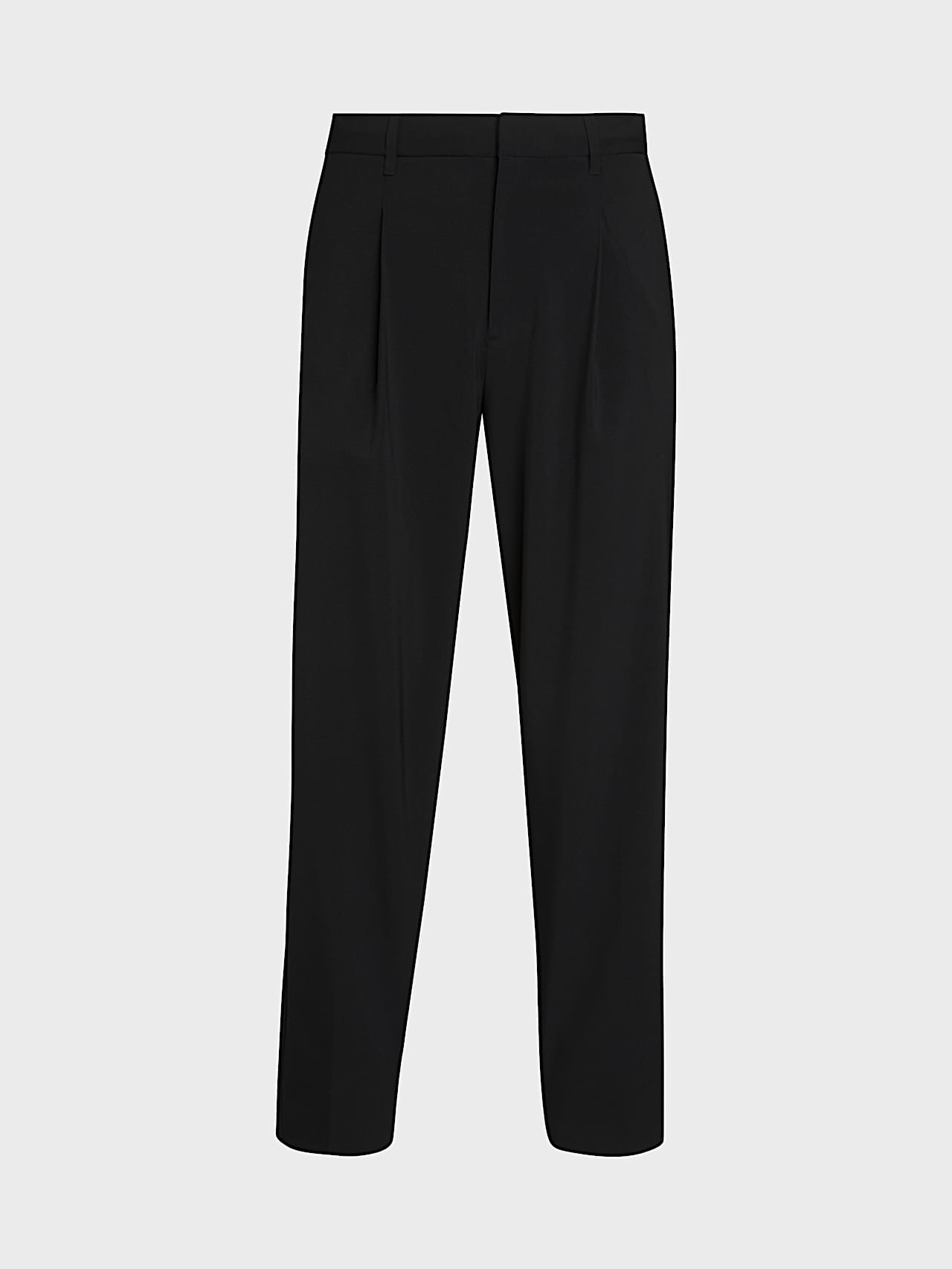 AlphaTauri | PANNS V1.Y10.02 | Elegant Stretch Carrot Fit Trousers in Black for Homme