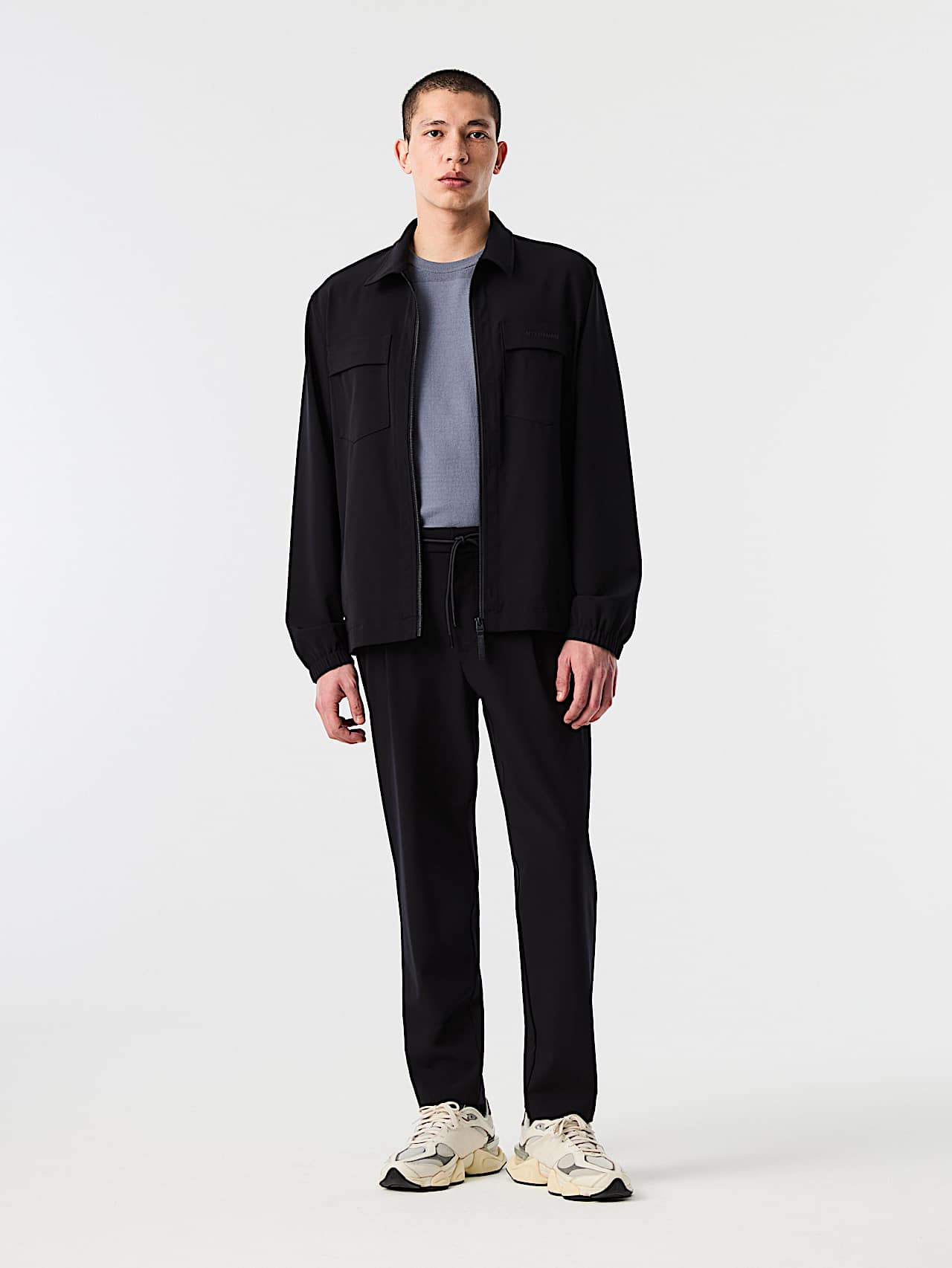 AlphaTauri | PAVRE V1.Y10.02 | Pantaloni Elegant Stretch in Dark Navy for Uomo