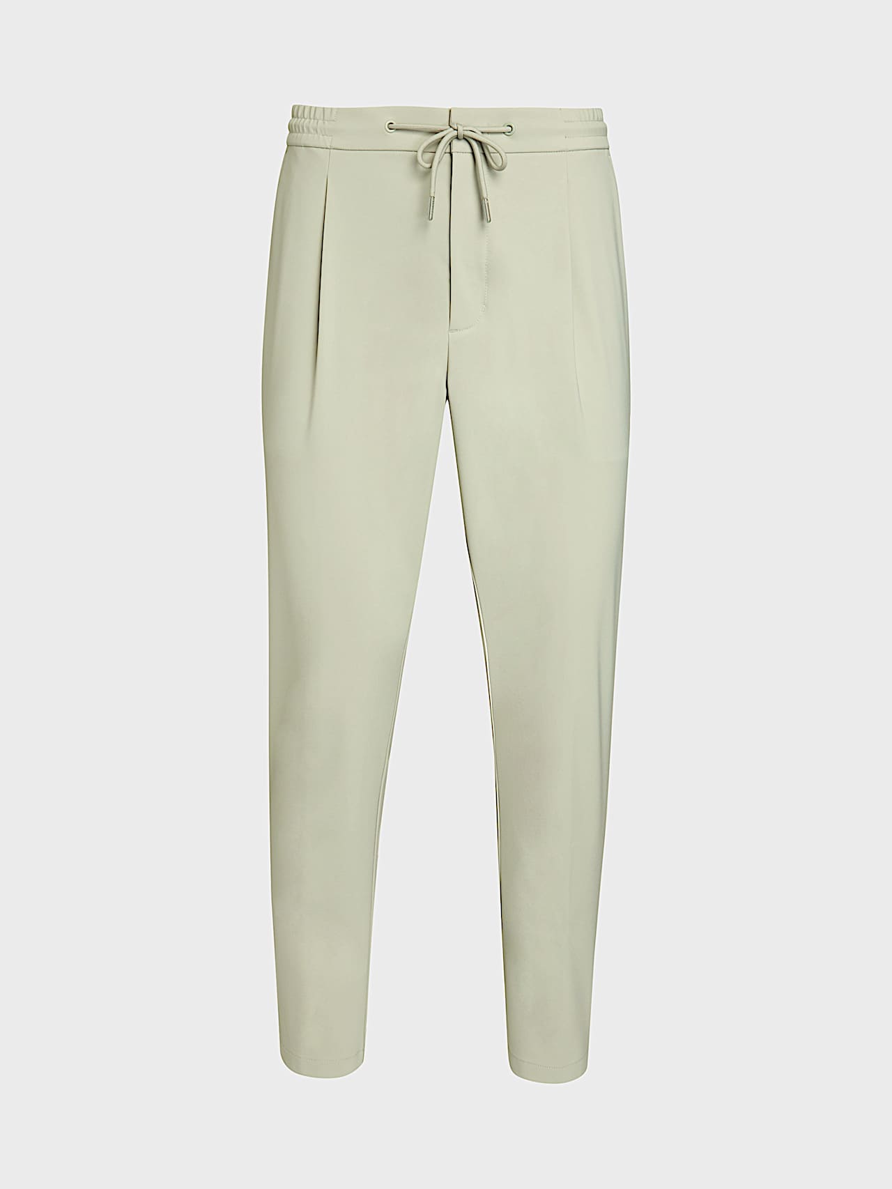 AlphaTauri | PAVRE V1.Y10.02 | Elegant Stretch-Hose in Dark Sage für Herren
