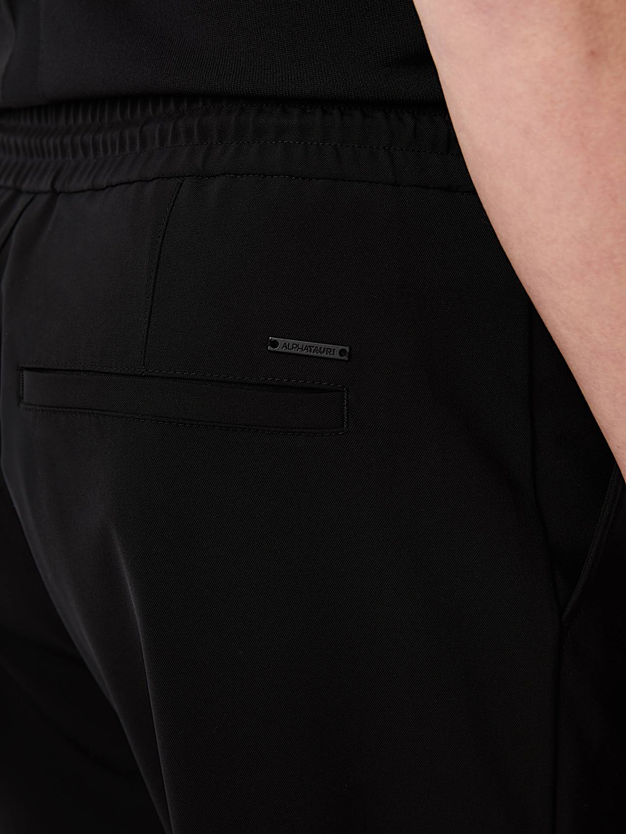 AlphaTauri | PAVRE V1.Y10.02 | Pantalon Elegant Stretch in Black for Homme