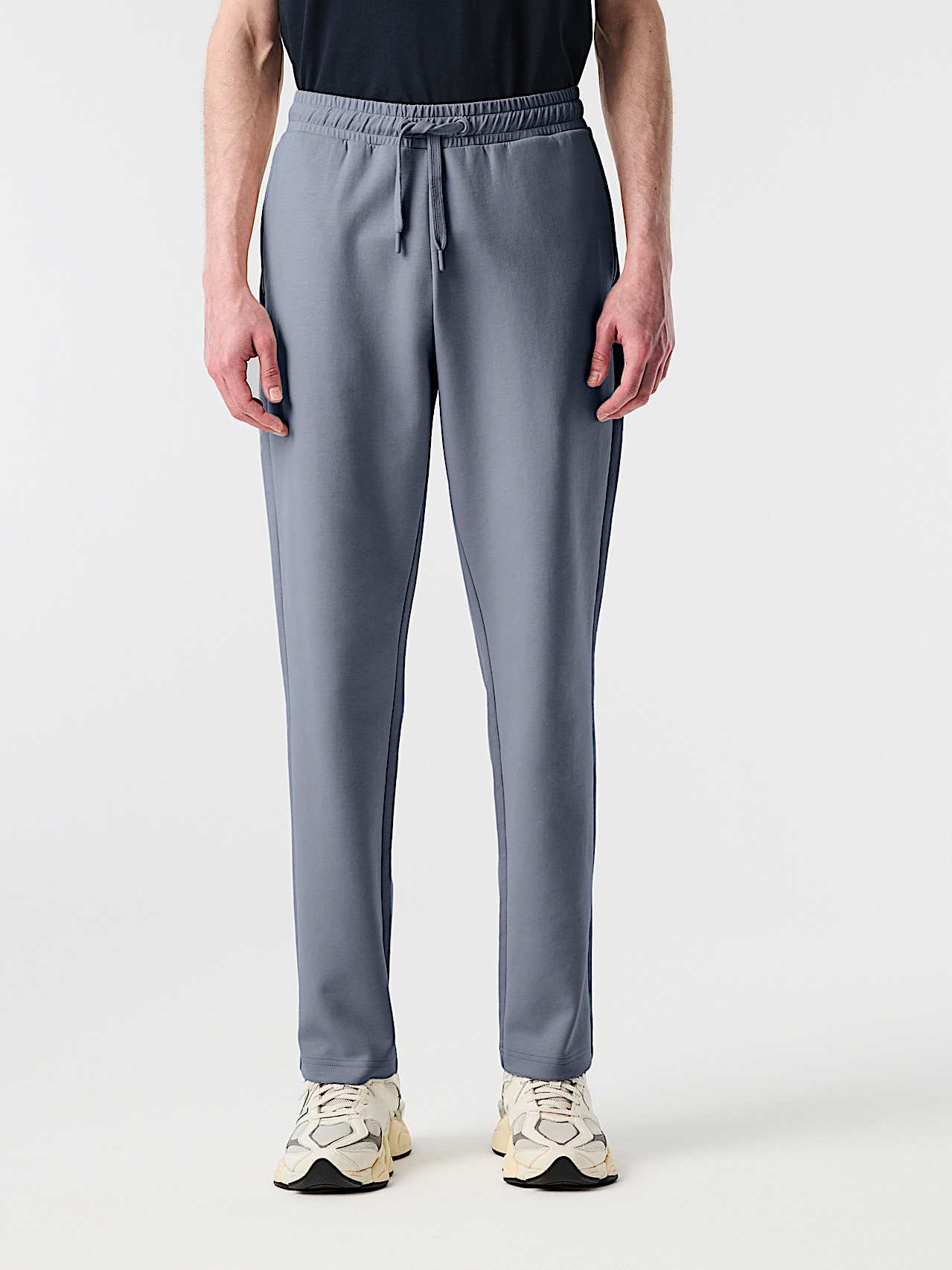 AlphaTauri | PANCY V1.Y10.02 | Interlock Jersey Sweatpants in Grey Blue for Uomo