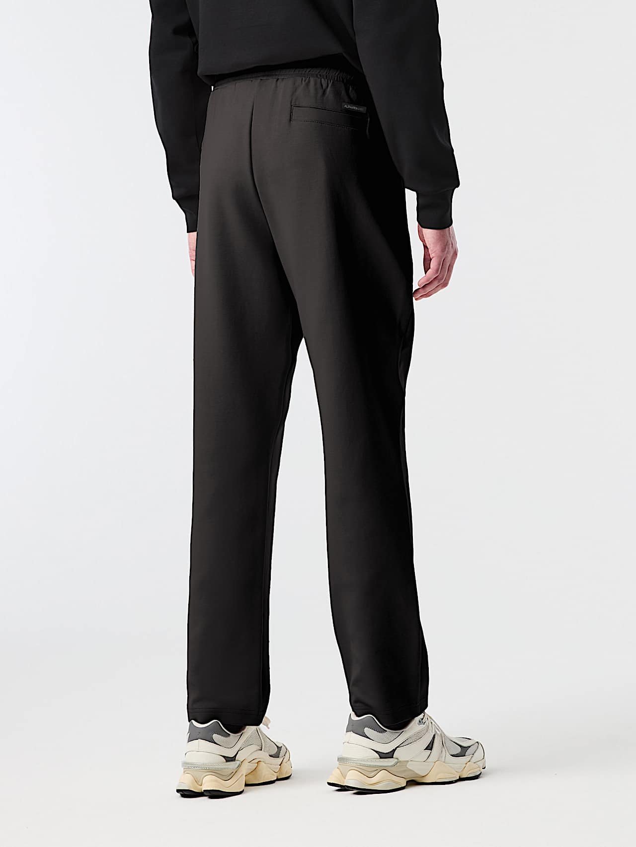 AlphaTauri | PANCY V1.Y10.02 | Interlock Jersey Sweatpants in Schwarz für Herren