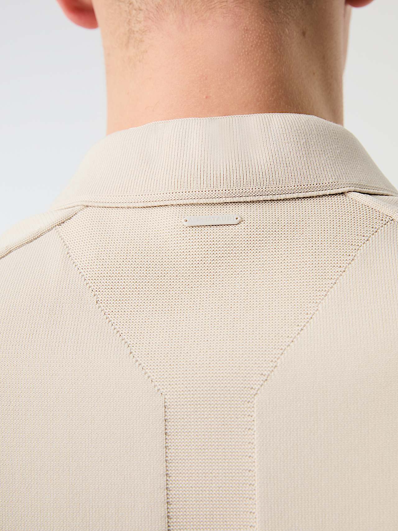 AlphaTauri | FLYON V1.Y10.02 | Polo en maille in Stone for Homme
