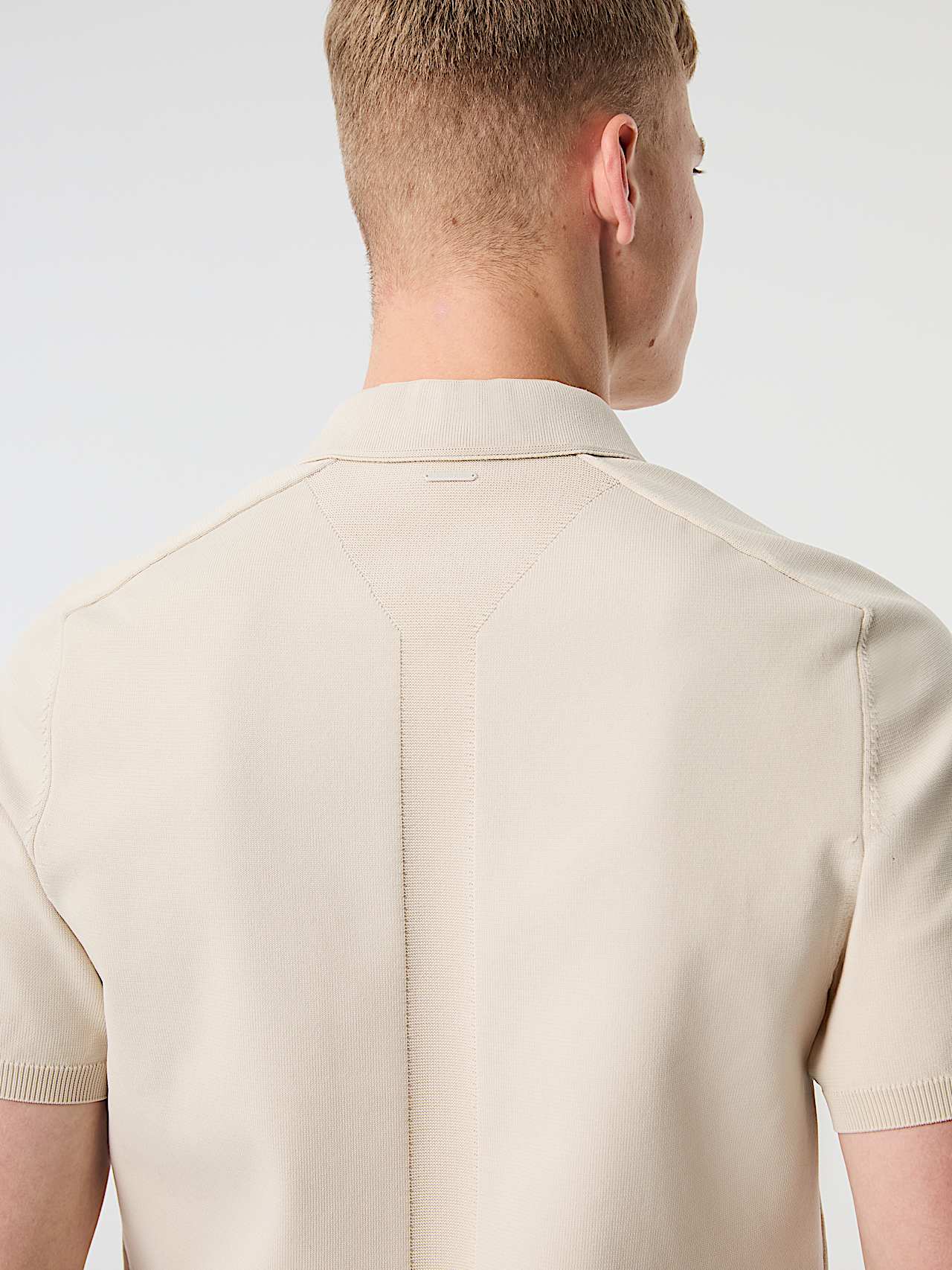 AlphaTauri | FLYON V1.Y10.02 | Polo in maglia in Stone for Uomo