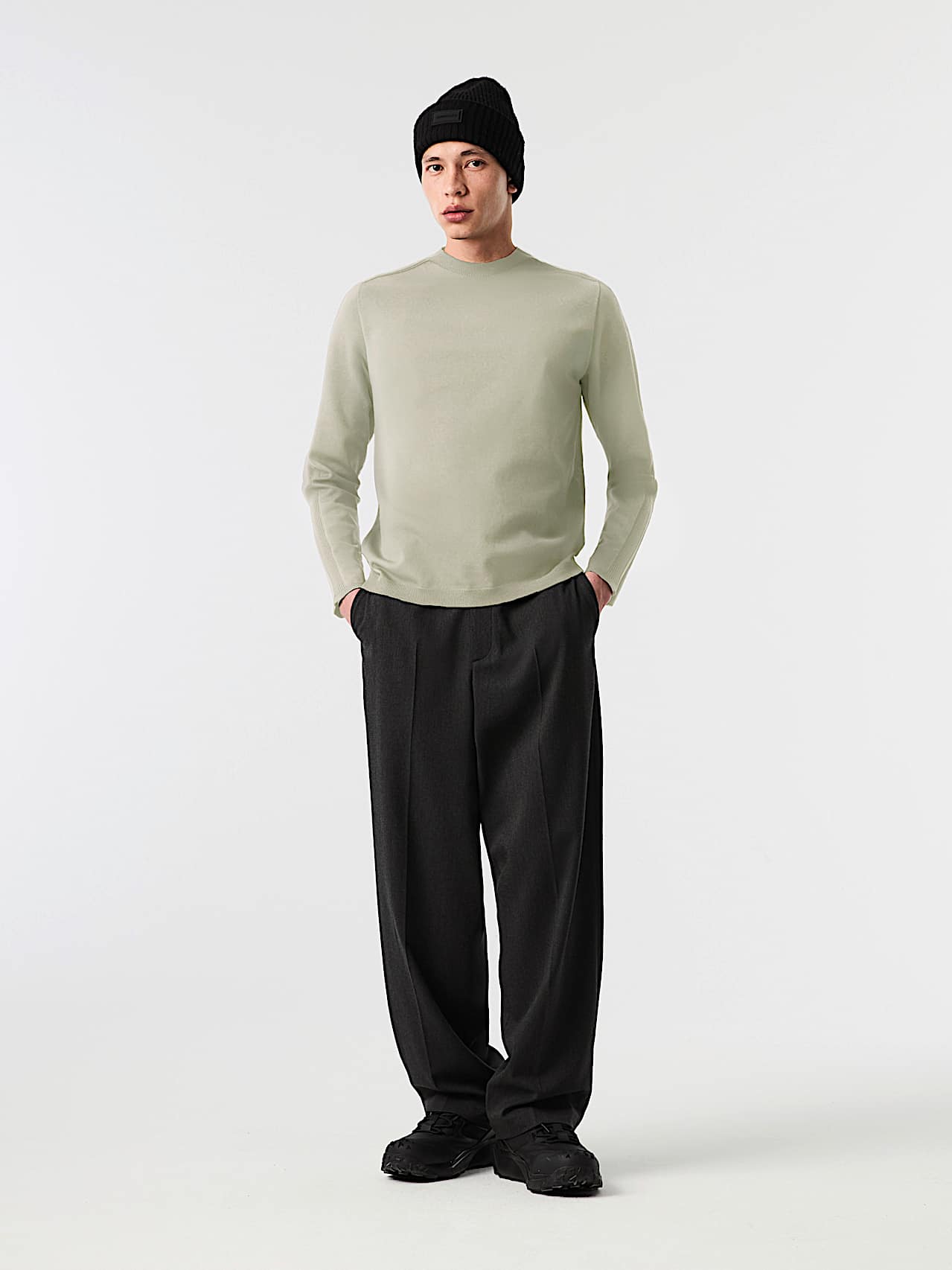 AlphaTauri | FRASBOURG V1.Y10.02 | Maglione a lupetto in maglia 3D in Dark Sage for Uomo