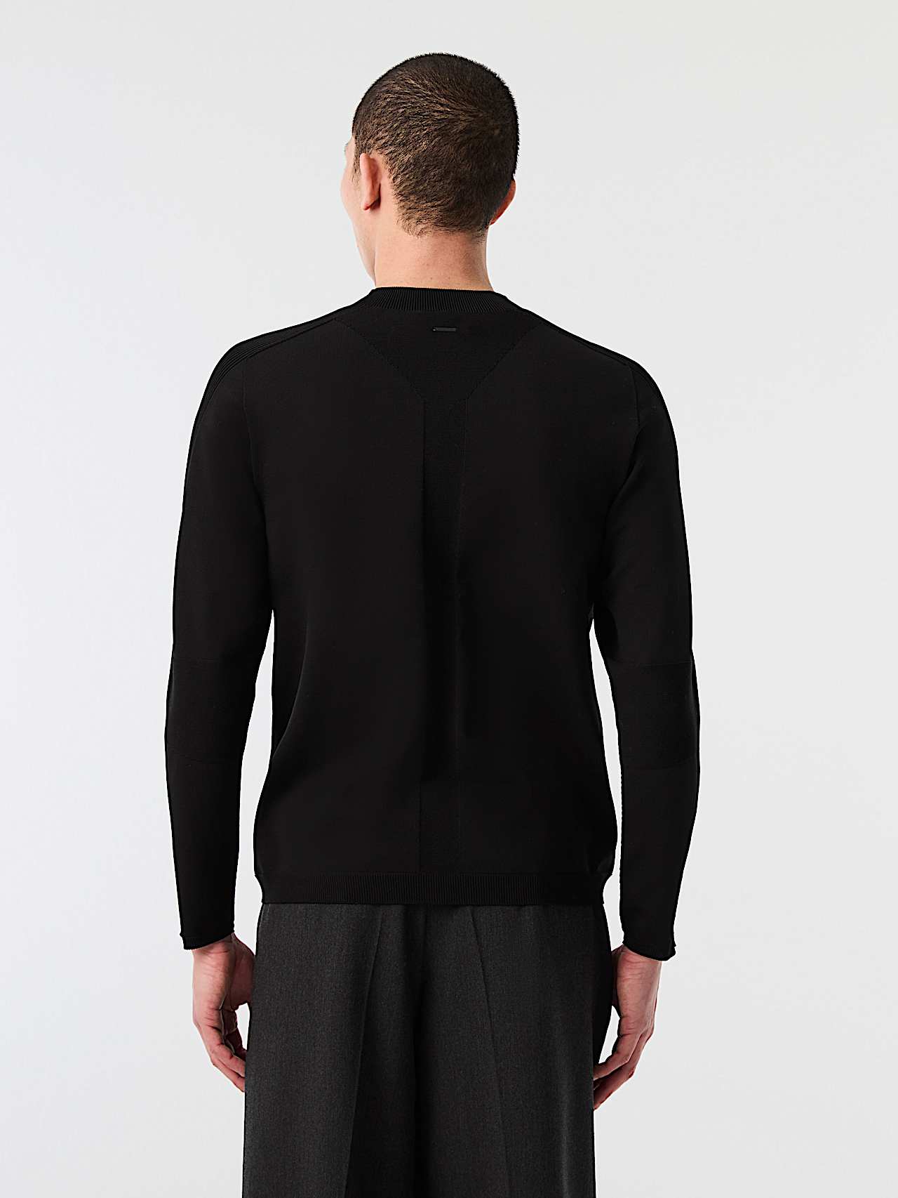 AlphaTauri | FRASBOURG V1.Y10.02 | 3D Knit Mockneck Sweater in Black for Uomo
