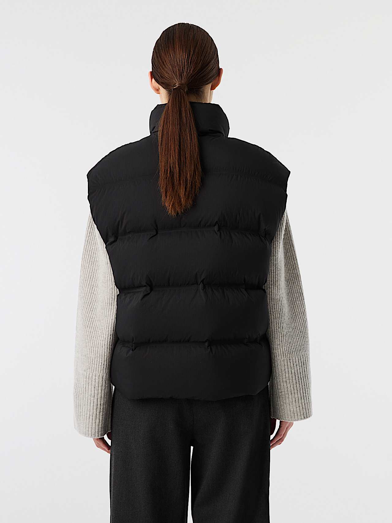 AlphaTauri | OAVENNA V1.Y10.02 | Ultra-light Down Vest in Schwarz für Damen