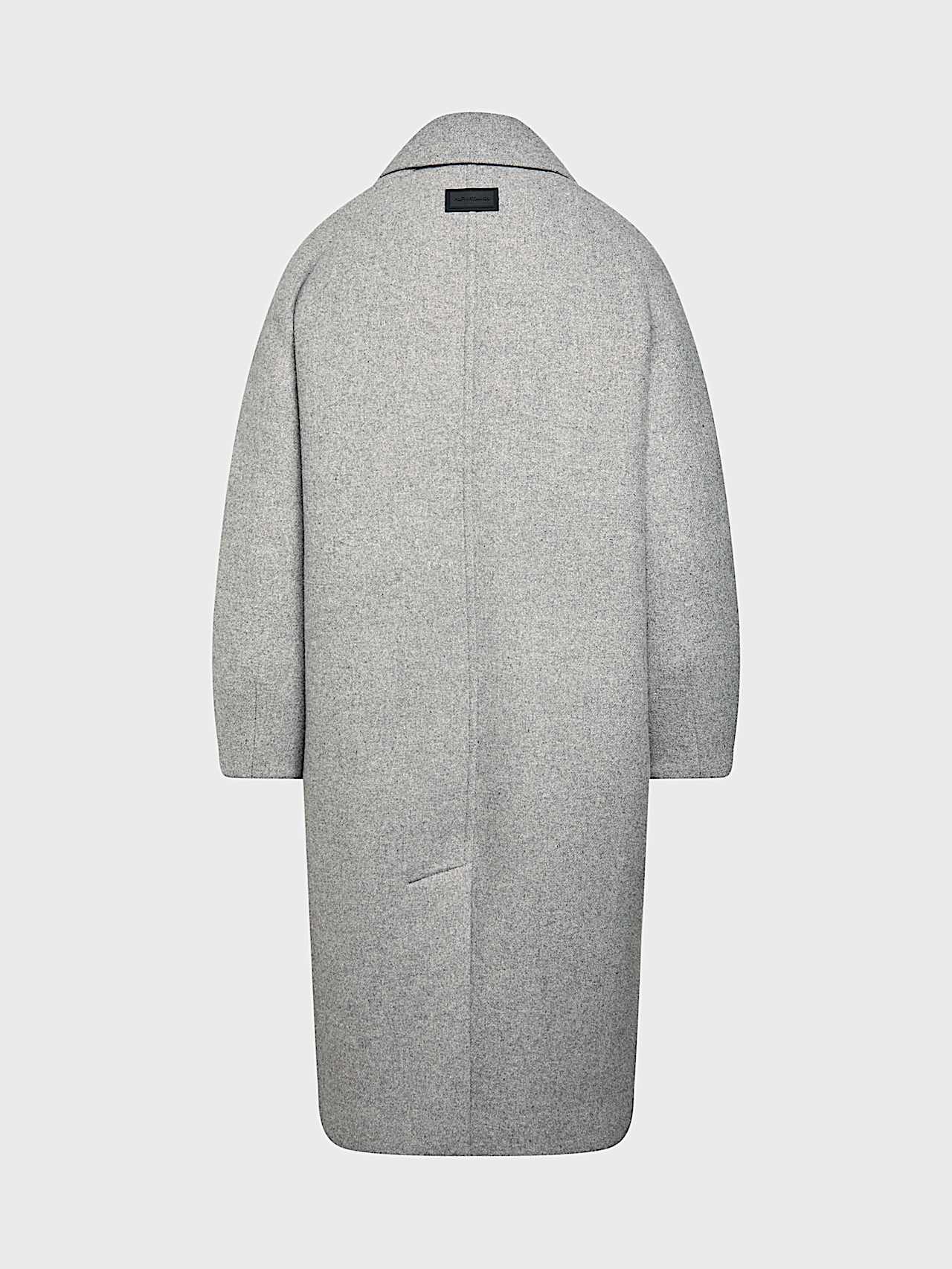 AlphaTauri | ORAPANI V1.Y10.02 | Manteau en laine à double boutonnage in Dark Grey Melange for Femme