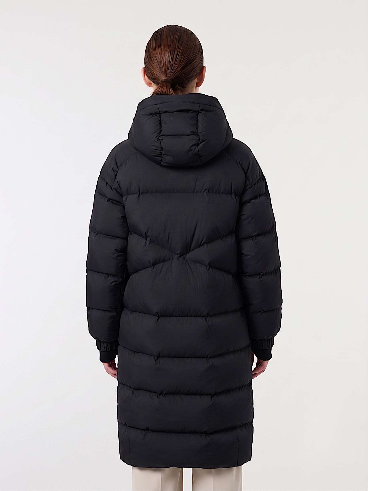 AlphaTauri | OMINI V1.Y10.02 | Water-repellent Ultra-light Padded Coat in Black for Donna