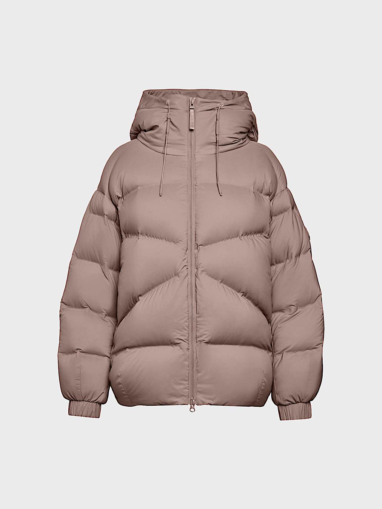 AlphaTauri | ORRENTO V1.Y10.02 | Packable Ultra-light Down Jacket in Dark Rosewood for Women