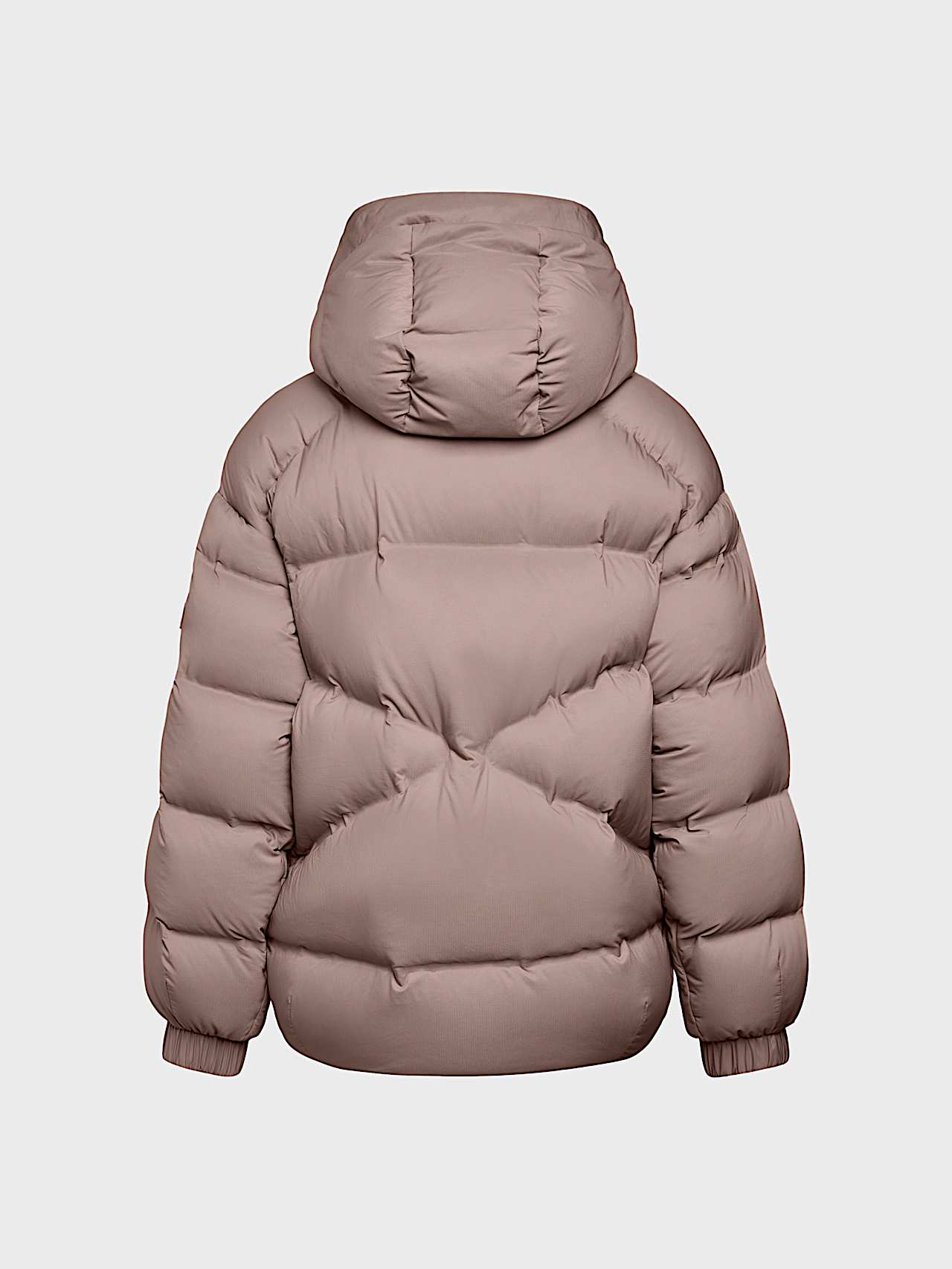 AlphaTauri | ORRENTO V1.Y10.02 | Packable Ultra-light Down Jacket in Dark Rosewood for Women
