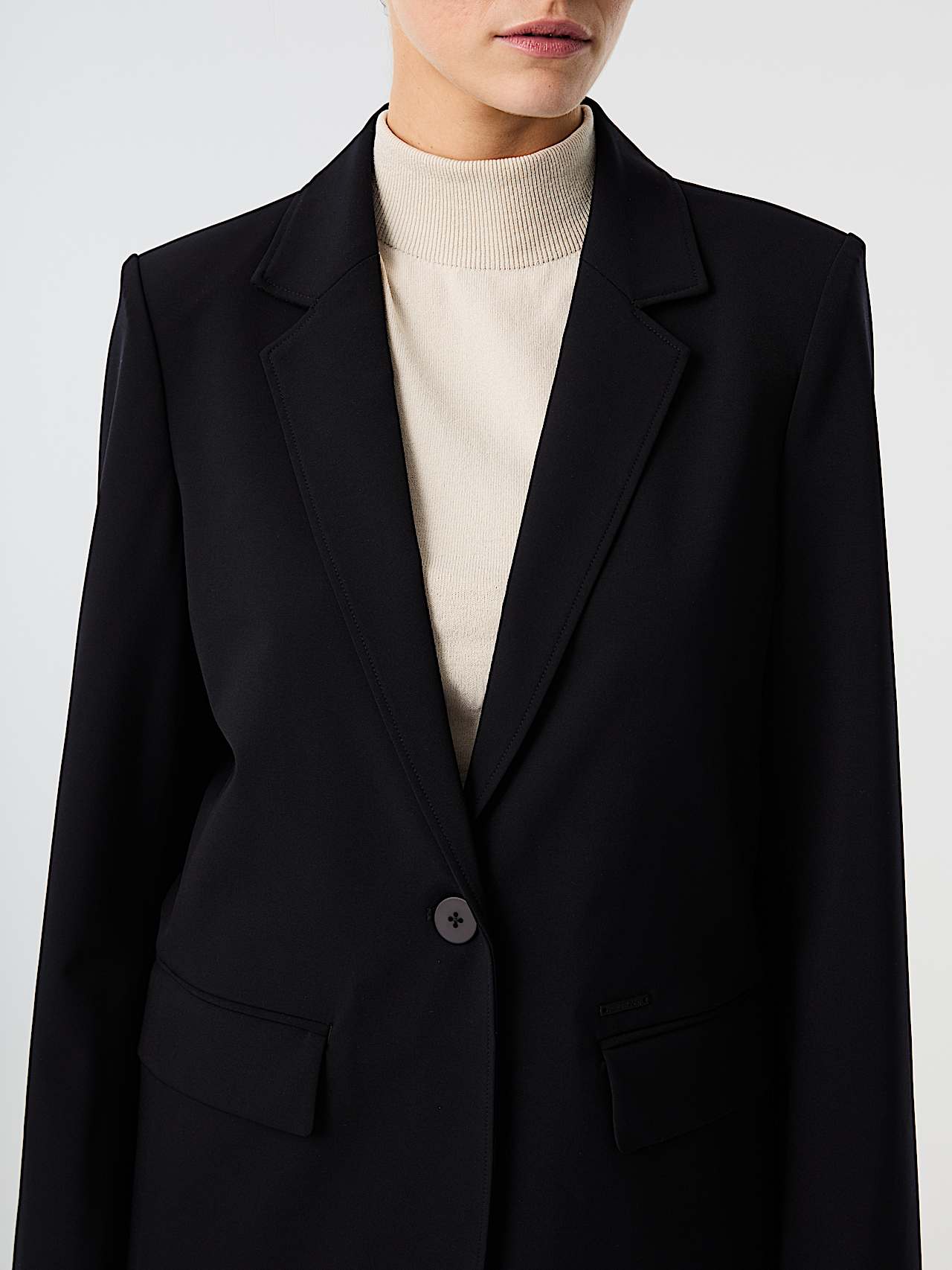 AlphaTauri | OARMA V1.Y10.02 | Eleganter Stretch-Blazer in Dark Navy für Damen