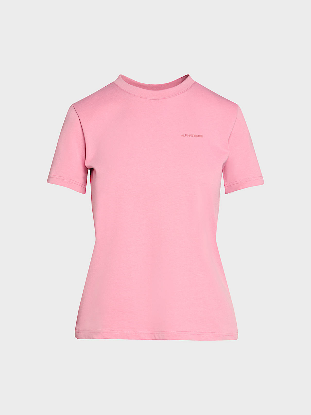 AlphaTauri | JOSTA V1.Y10.02 | T-Shirt aus Bio-Baumwolle in Rosewood für Damen