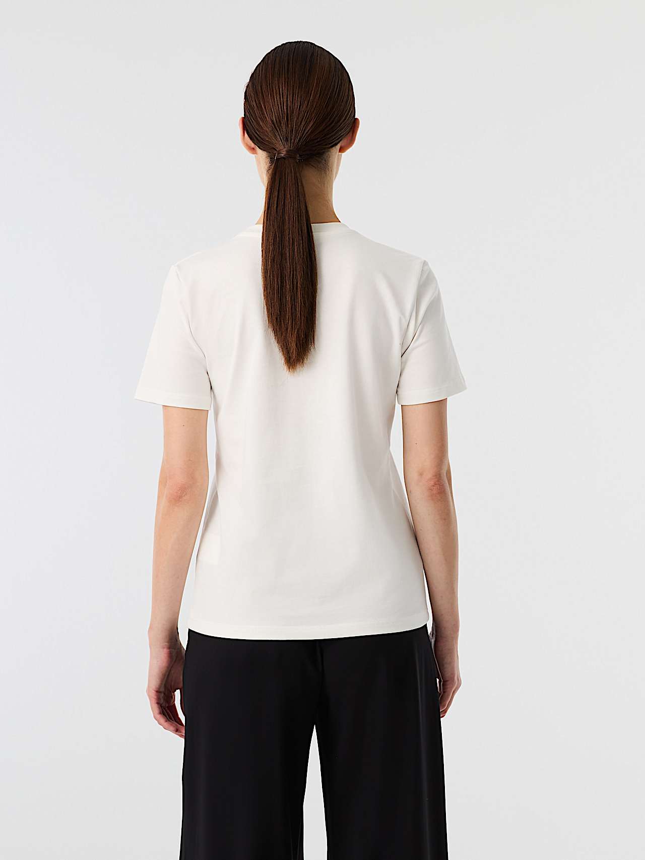 AlphaTauri | JOSTA V1.Y10.02 | T-shirt en coton biologique in White for Femme