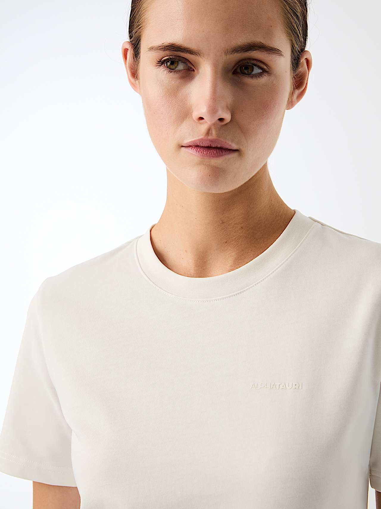 AlphaTauri | JOSTA V1.Y10.02 | Maglietta in cotone biologico in White for Donna