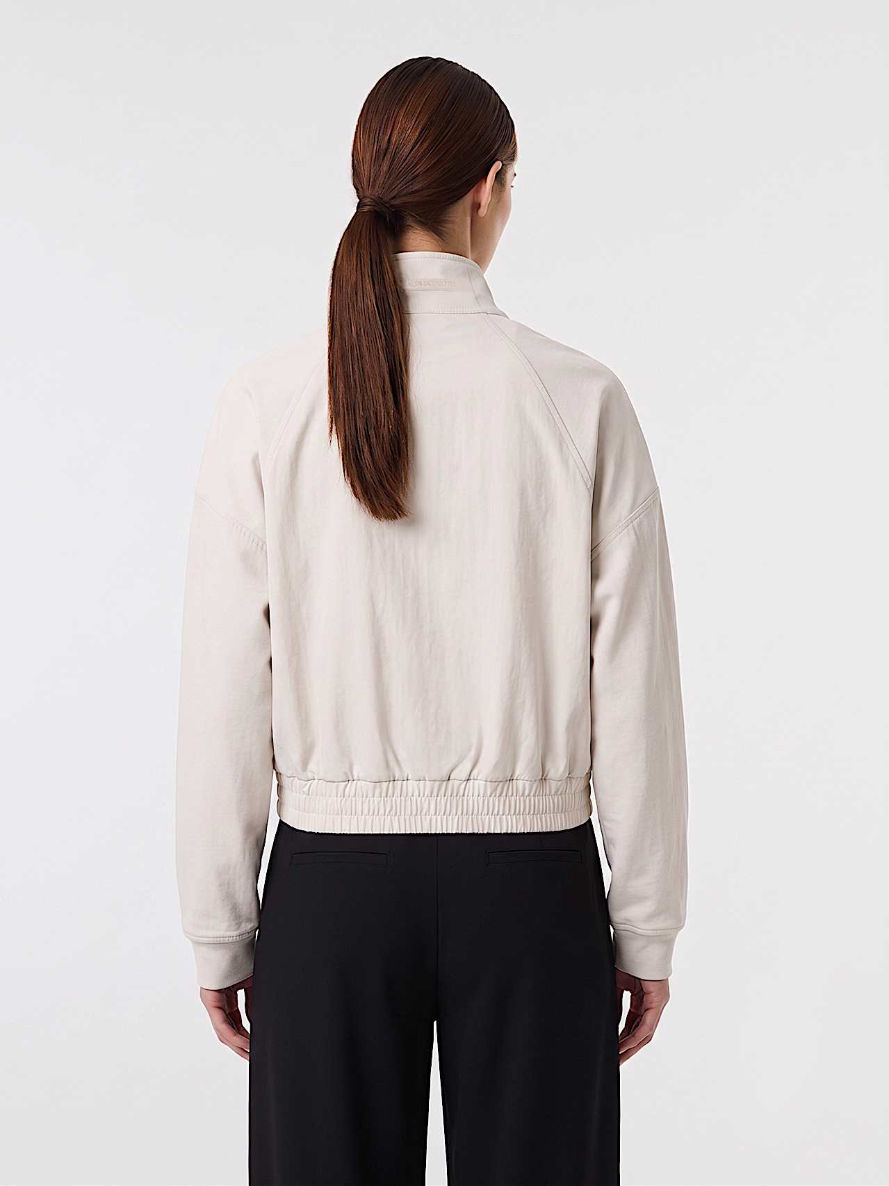 AlphaTauri | SESARO V1.Y10.02 | Veste en nylon froissé in Stone for Femme