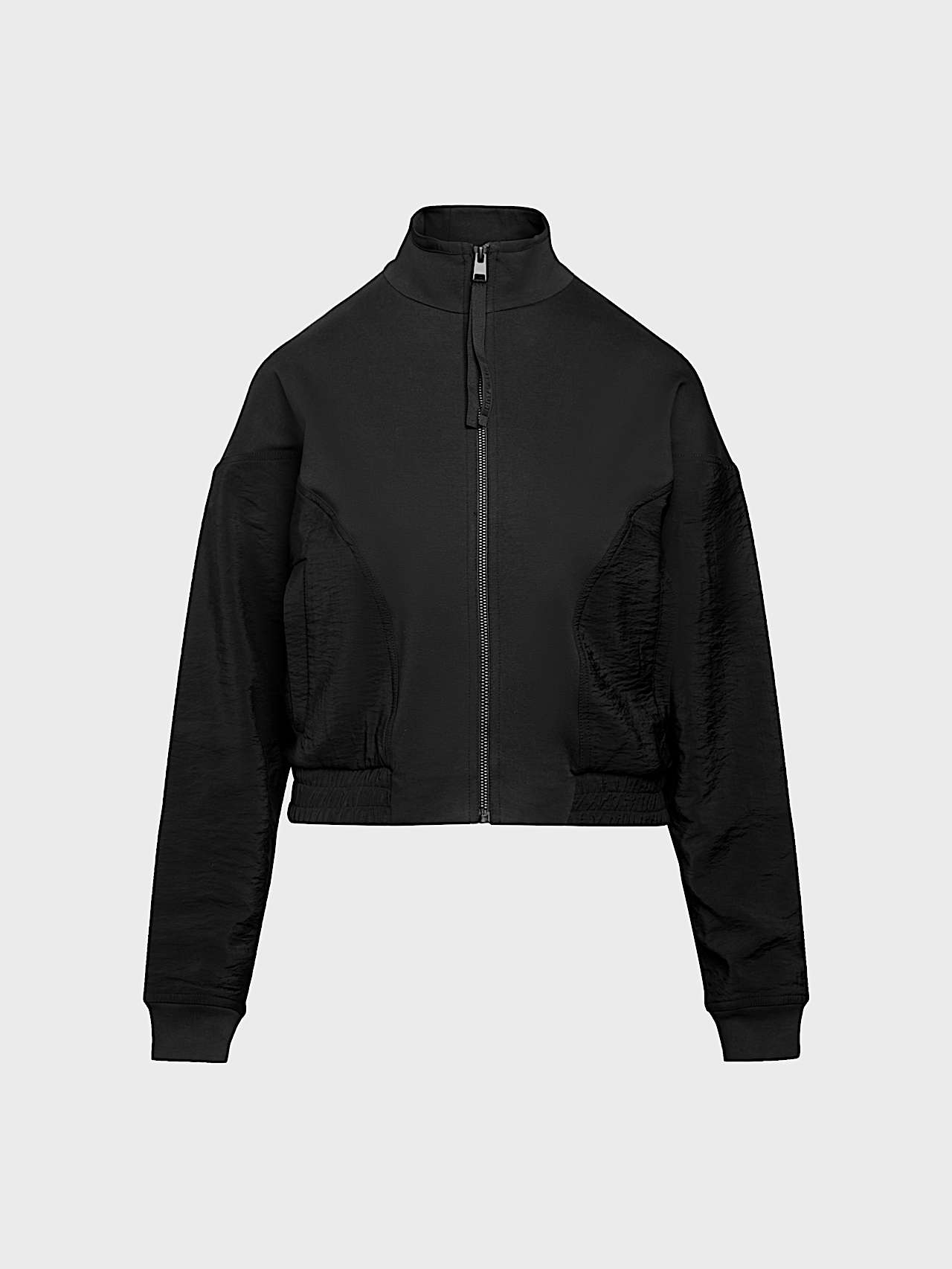 AlphaTauri | SESARO V1.Y10.02 | Crinkle Nylon Jacket in Black for Femme
