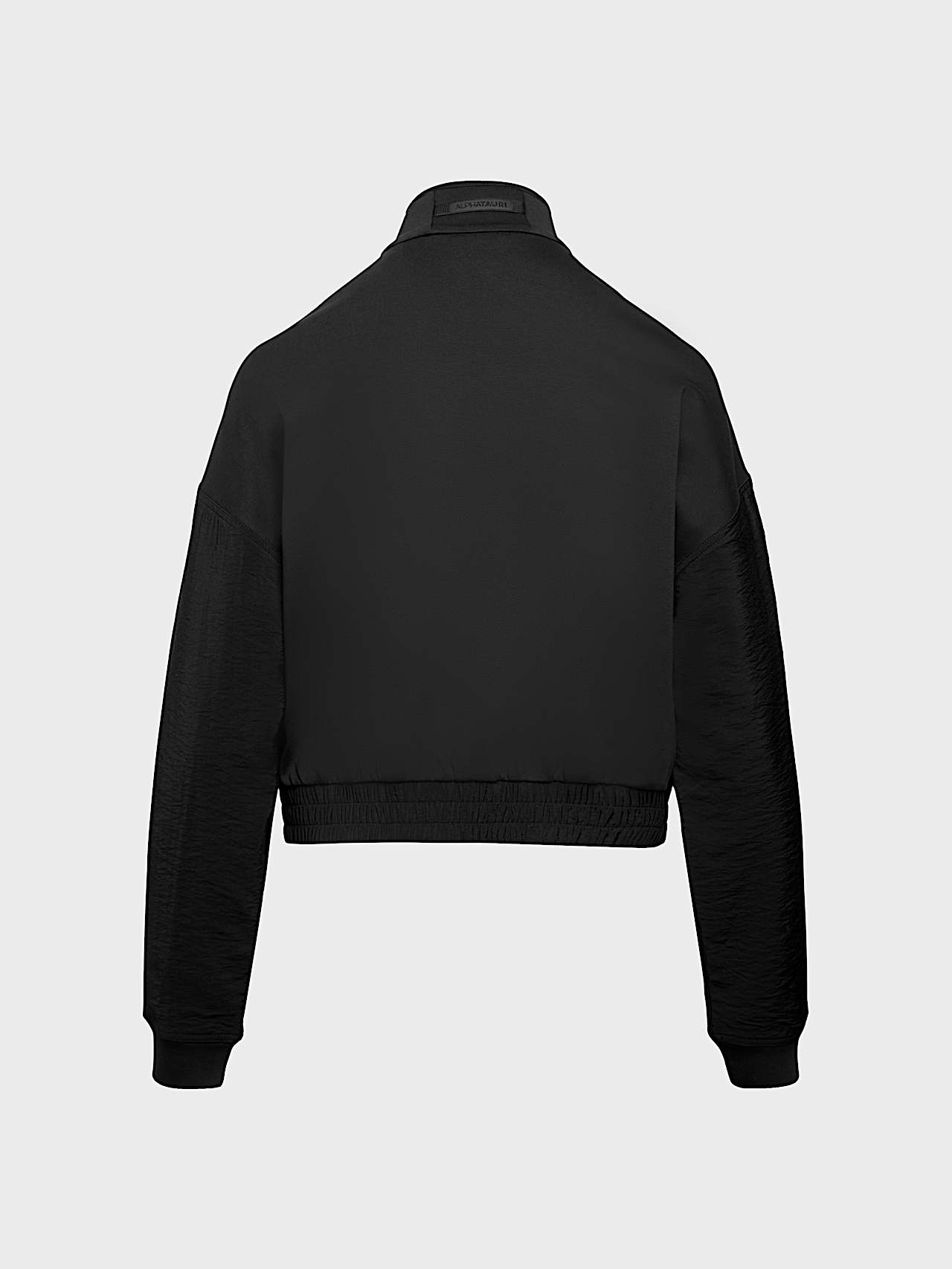 AlphaTauri | SESARO V1.Y10.02 | Crinkle Nylon Jacket in Black for Femme