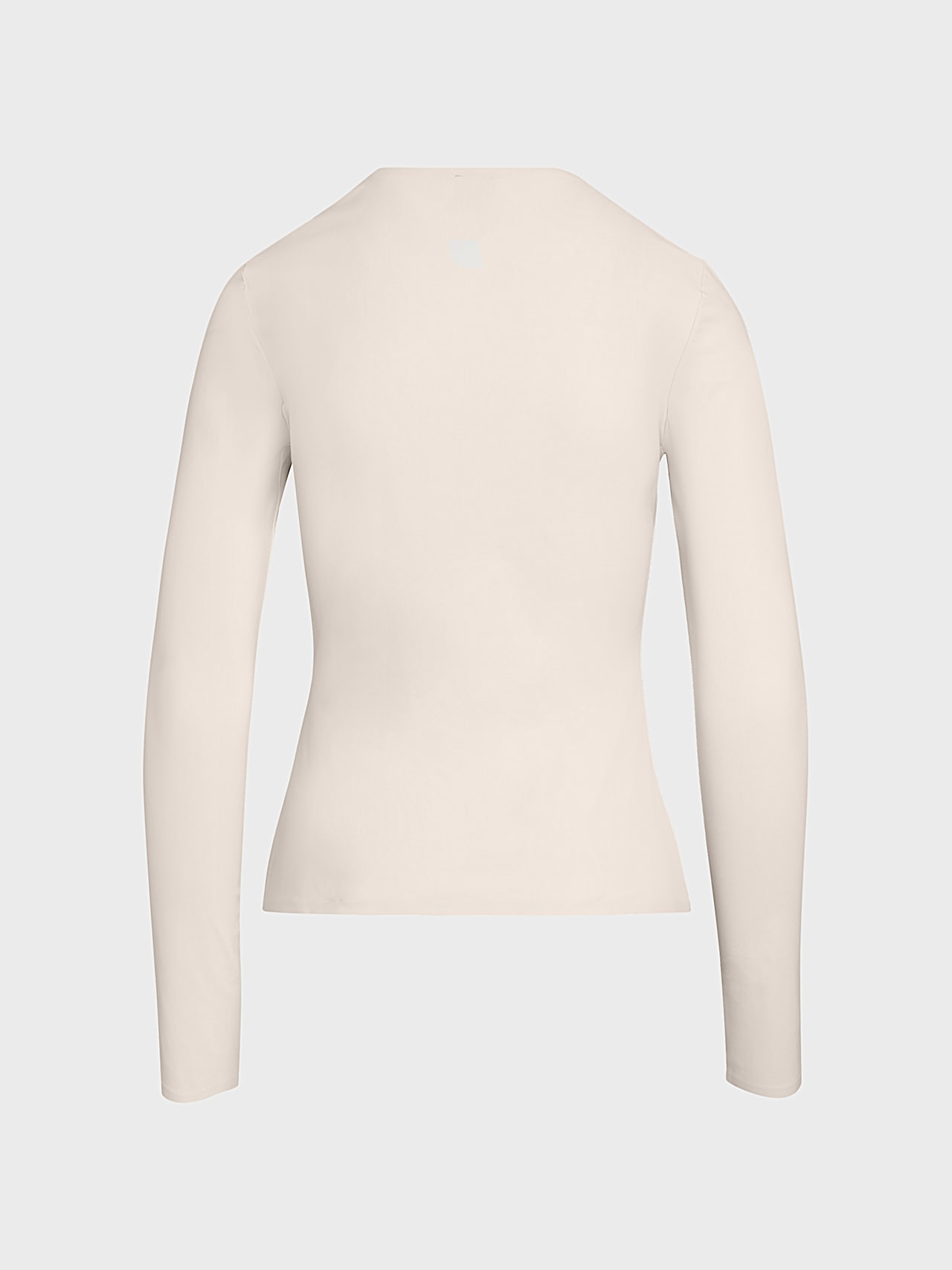 AlphaTauri | JESARO V1.Y10.02 | Power Stretch Jersey Longsleeve with Cut-Out Detail in Stone for Donna