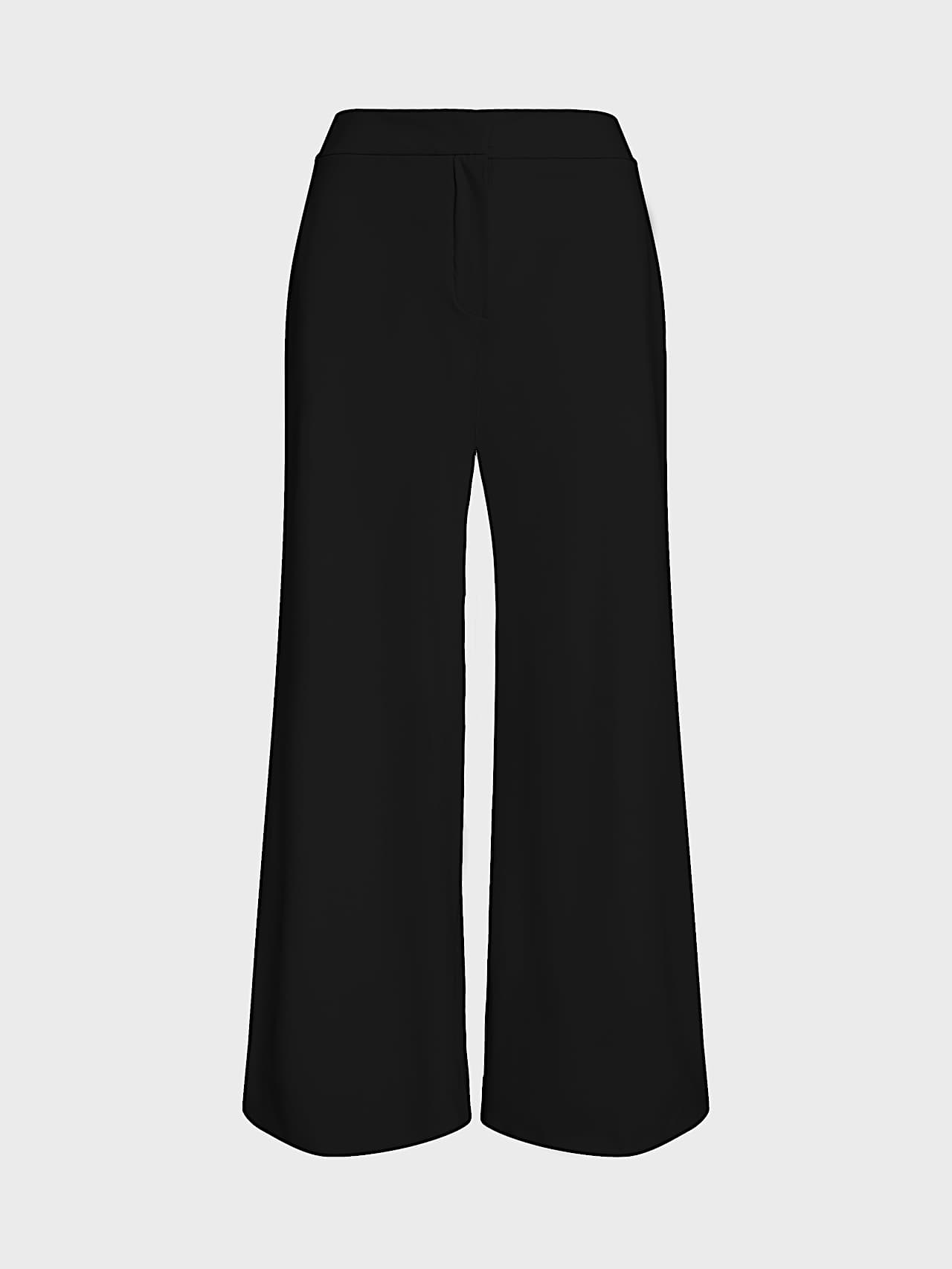 AlphaTauri | PICENZA V1.Y10.02 | Pantaloni a gamba larga in jersey Power Stretch in Black for Donna