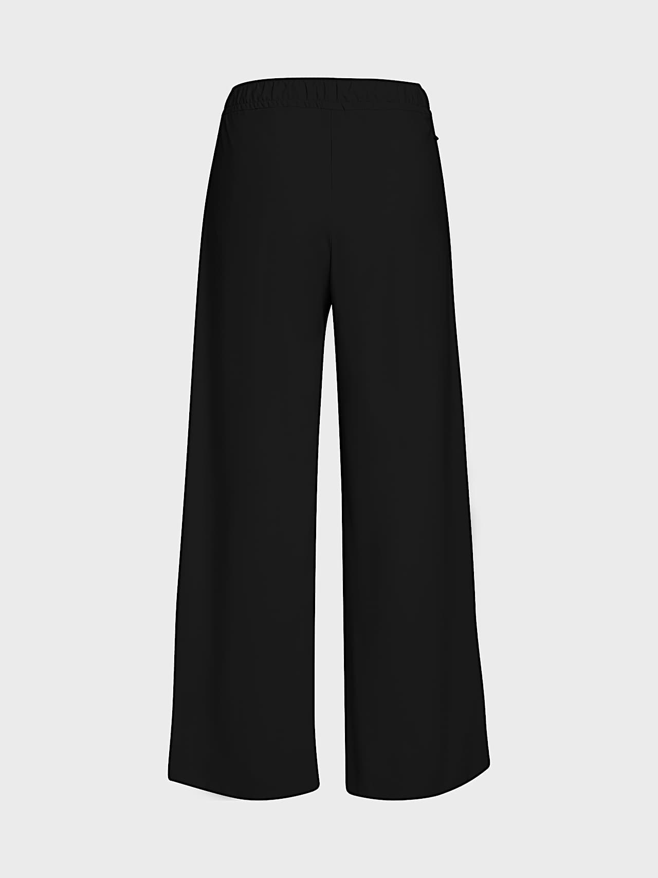 AlphaTauri | PICENZA V1.Y10.02 | Pantalon jambe large en jersey Power Stretch in Black for Femme