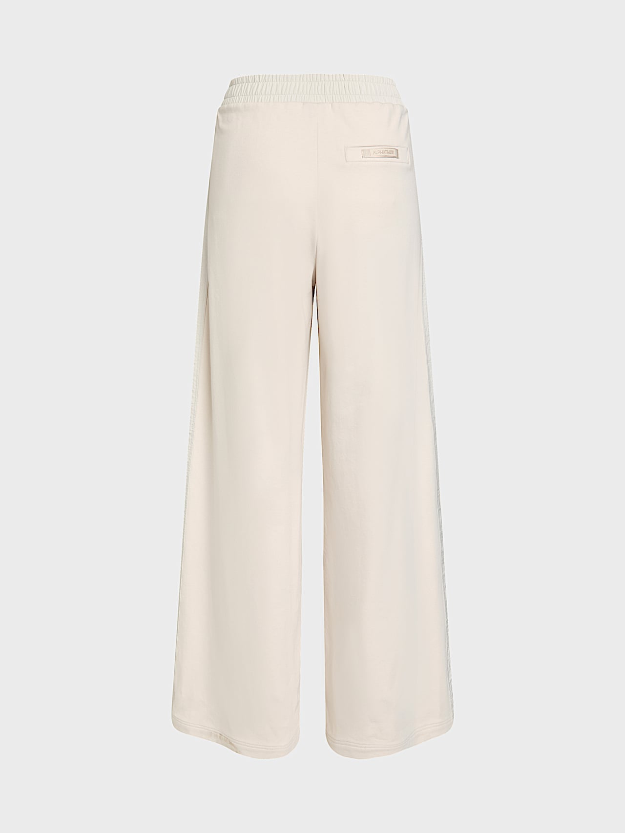 AlphaTauri | PRENTO V1.Y10.02 | Wide Leg Sweatpants in Stone for Donna
