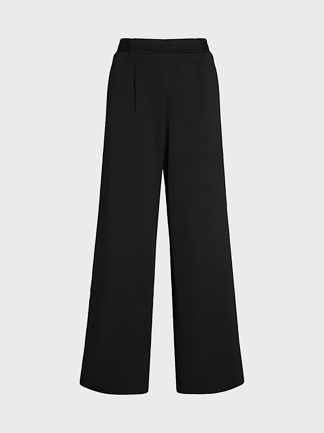 AlphaTauri | PRENTO V1.Y10.02 | Wide Leg Sweatpants in Black for Donna