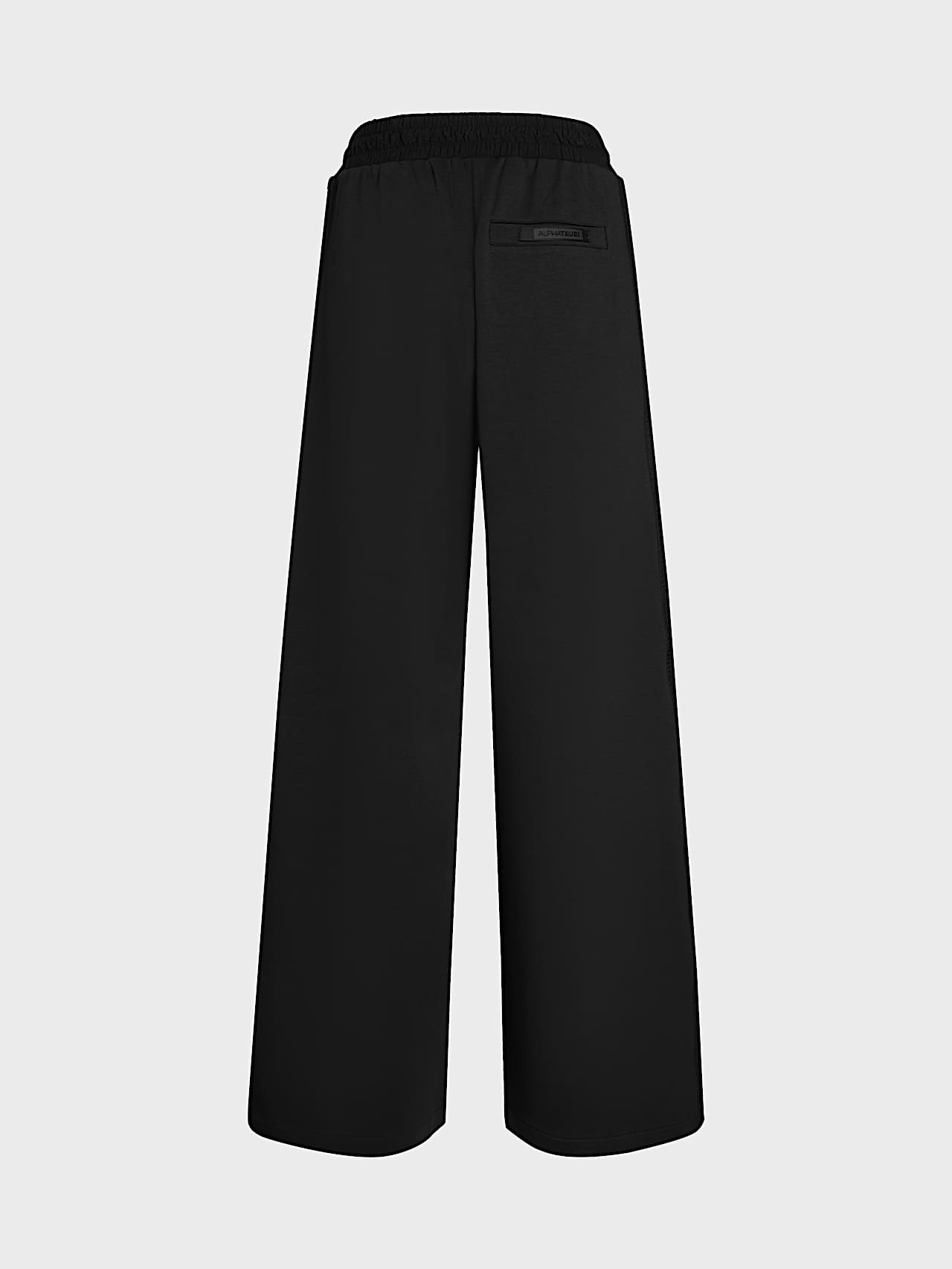 AlphaTauri | PRENTO V1.Y10.02 | Wide Leg Sweatpants in Black for Donna