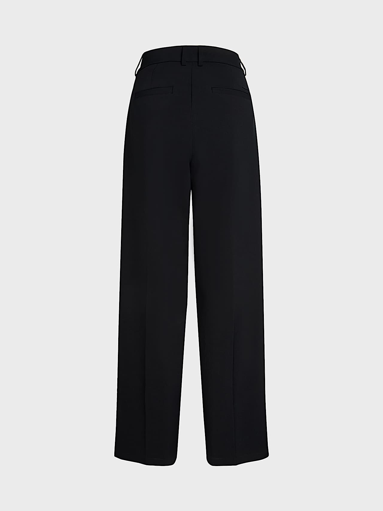 AlphaTauri | POSTA V1.Y10.02 | Elegant Stretch-Hose in Dark Navy für Damen