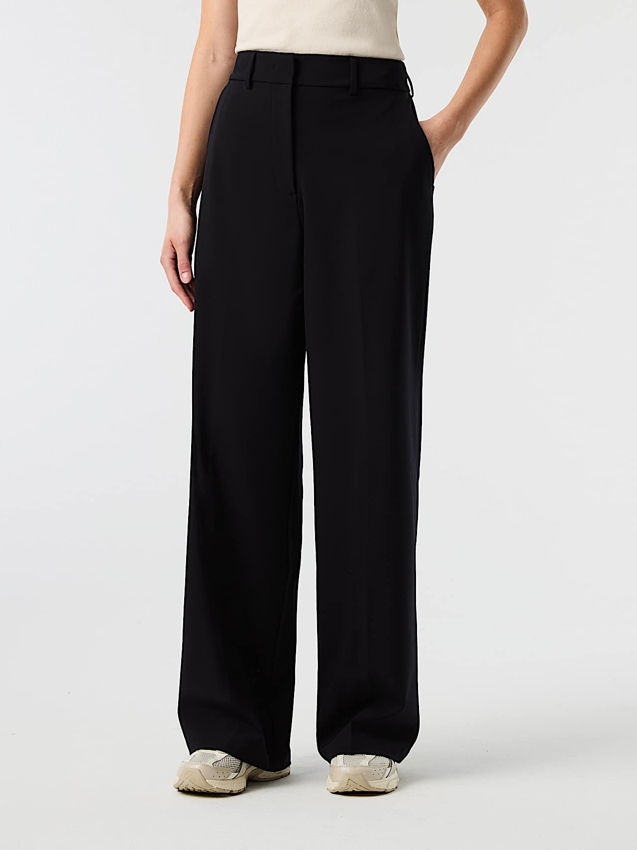 AlphaTauri | POSTA V1.Y10.02 | Pantaloni Elegant Stretch in Dark Navy for Donna