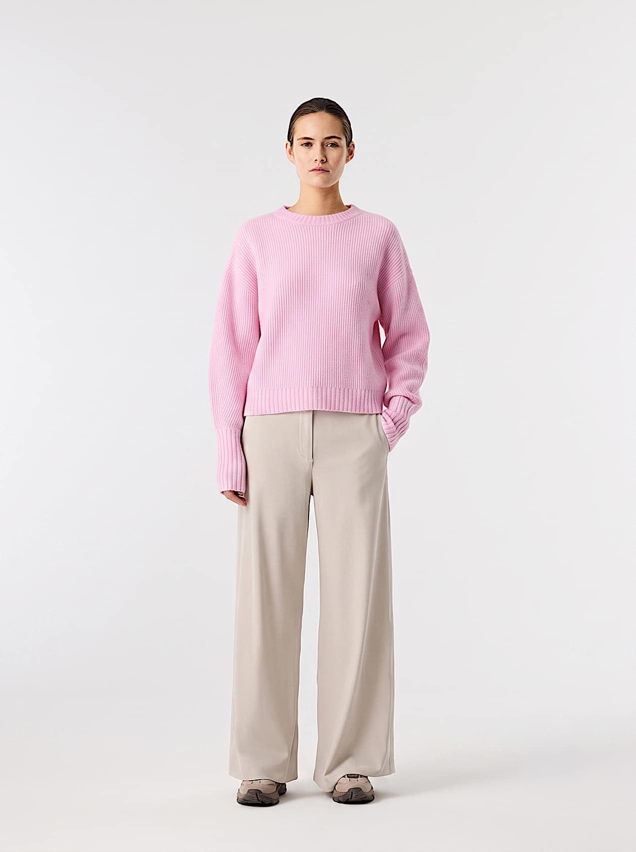 AlphaTauri | FENUA V1.Y10.02 | Maglione in lana in maglia 3D in Rosewood for Donna