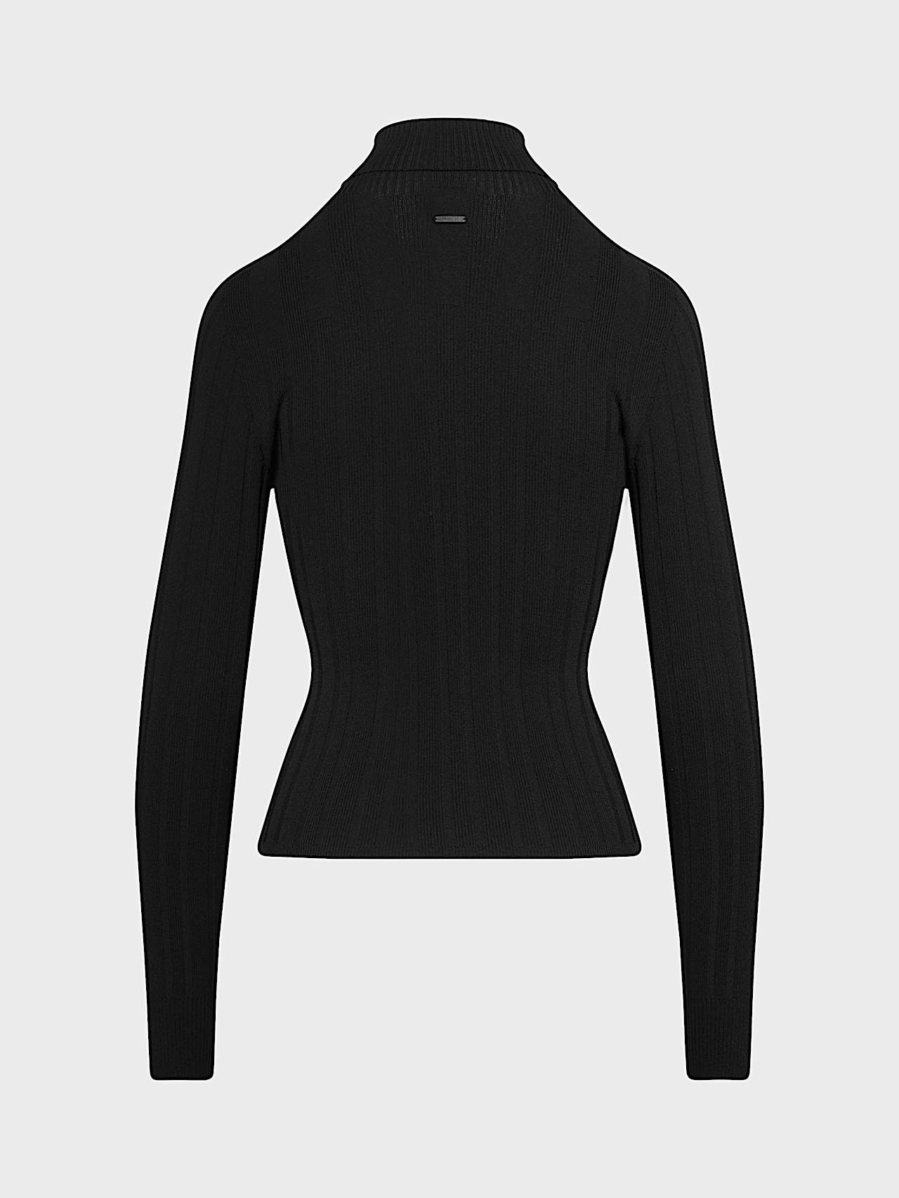 AlphaTauri | FEAPEL V1.Y10.02 | Jersey de punto 3D con cuello alto in Black for Mujer
