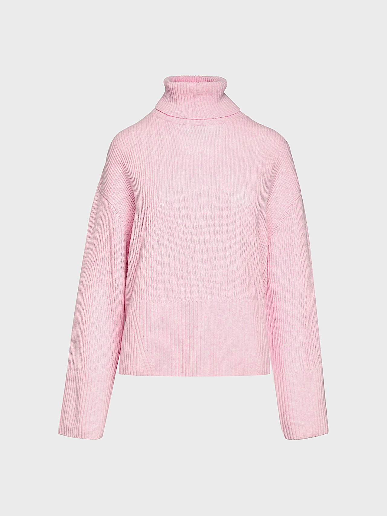 AlphaTauri | FERONA V1.Y10.02 | 3D Knit Turtleneck Sweater in Rosewood for Mujer