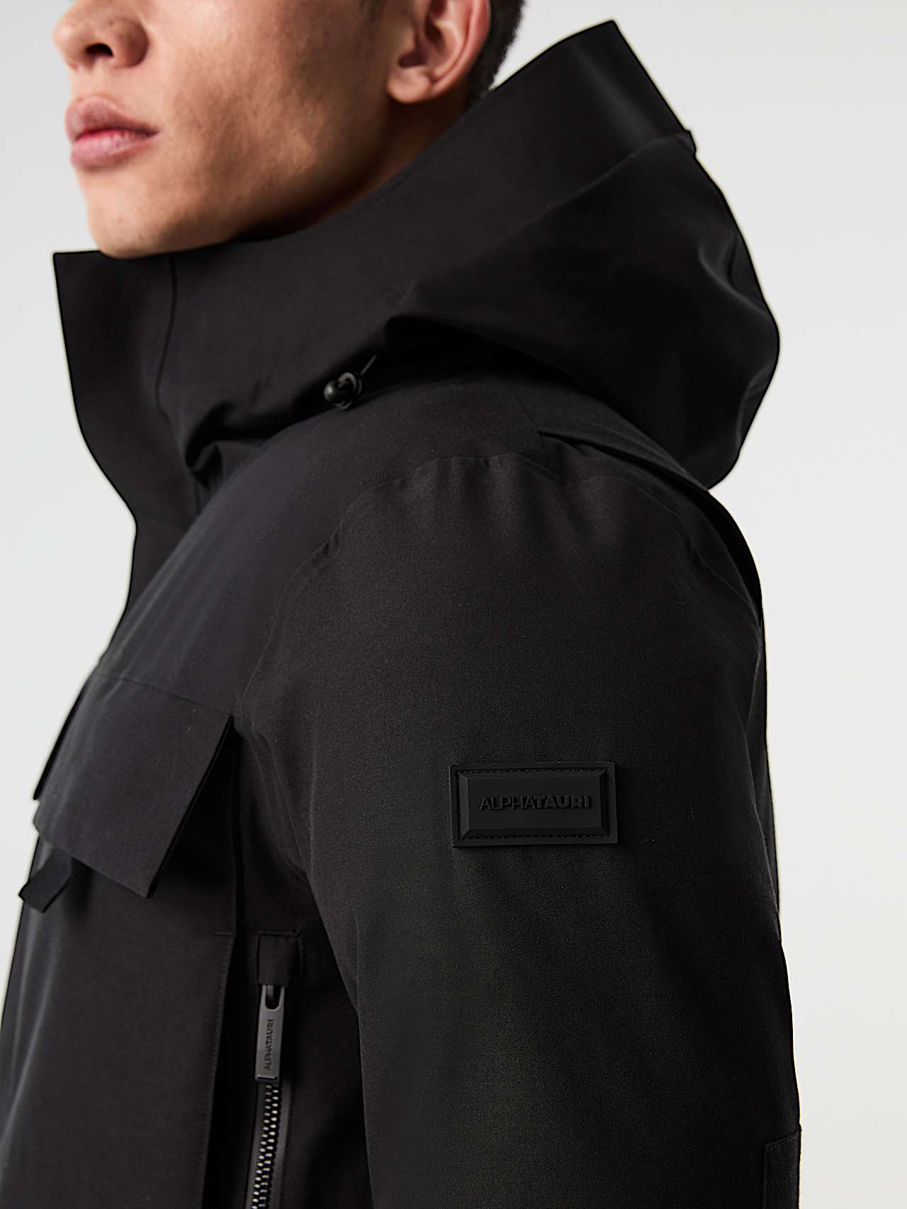 AlphaTauri | OLYON V1.Y10.02 | Parka Explore unisex in Black for Unisex