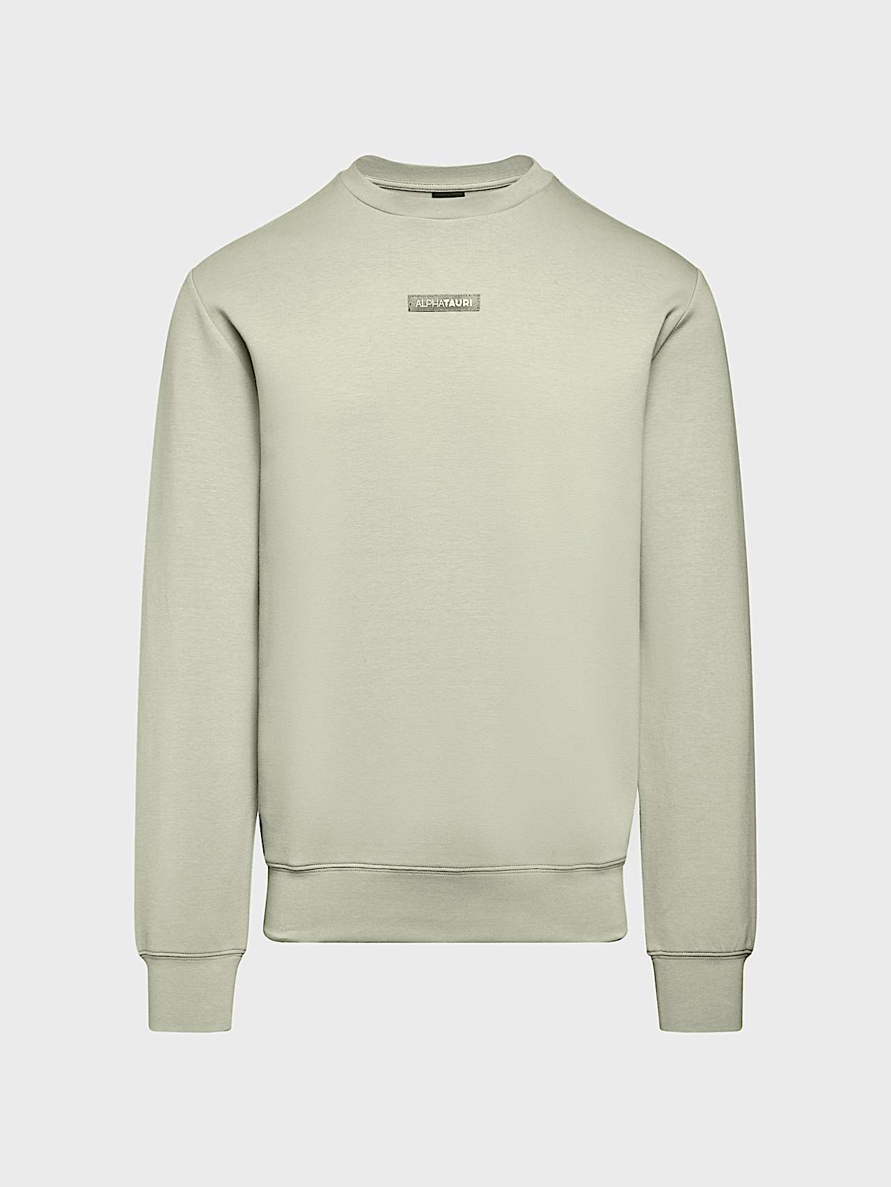 AlphaTauri | SAURIS V1.Y10.02 | Unisex Interlock Jersey Sweater in Dark Sage für Unisex
