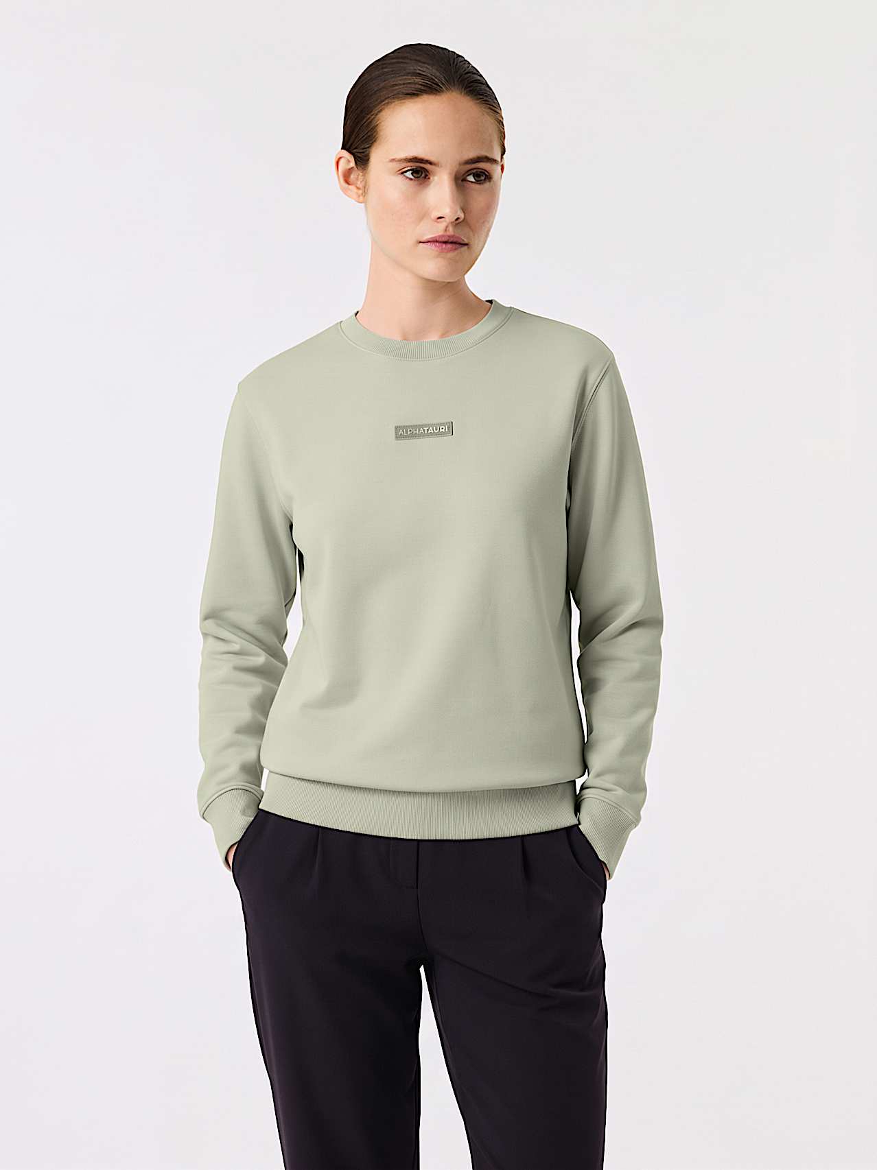 AlphaTauri | SAURIS V1.Y10.02 | Camiseta unisex de punto interlock in Dark Sage for Unisex