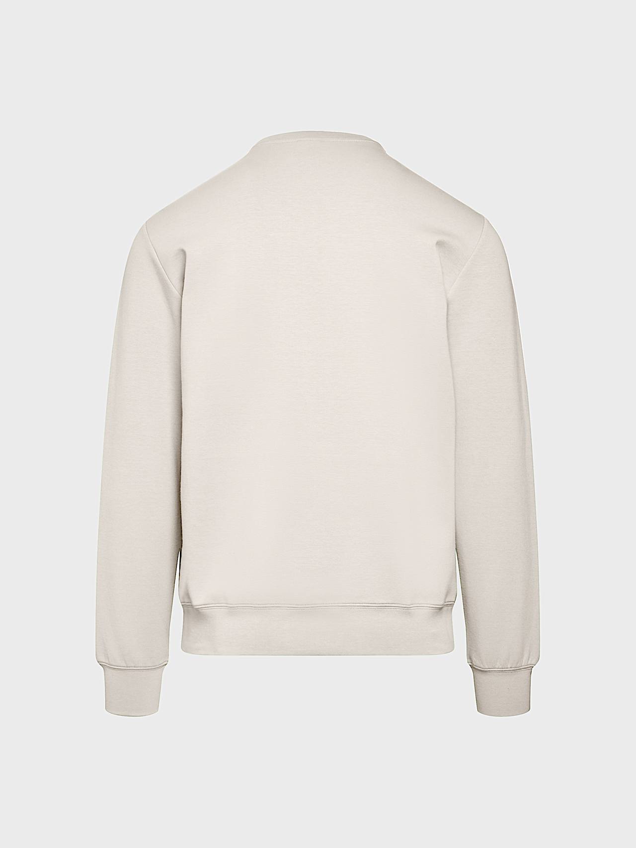 AlphaTauri | SAURIS V1.Y10.02 | Unisex Interlock Jersey Sweater in Stone für Unisex