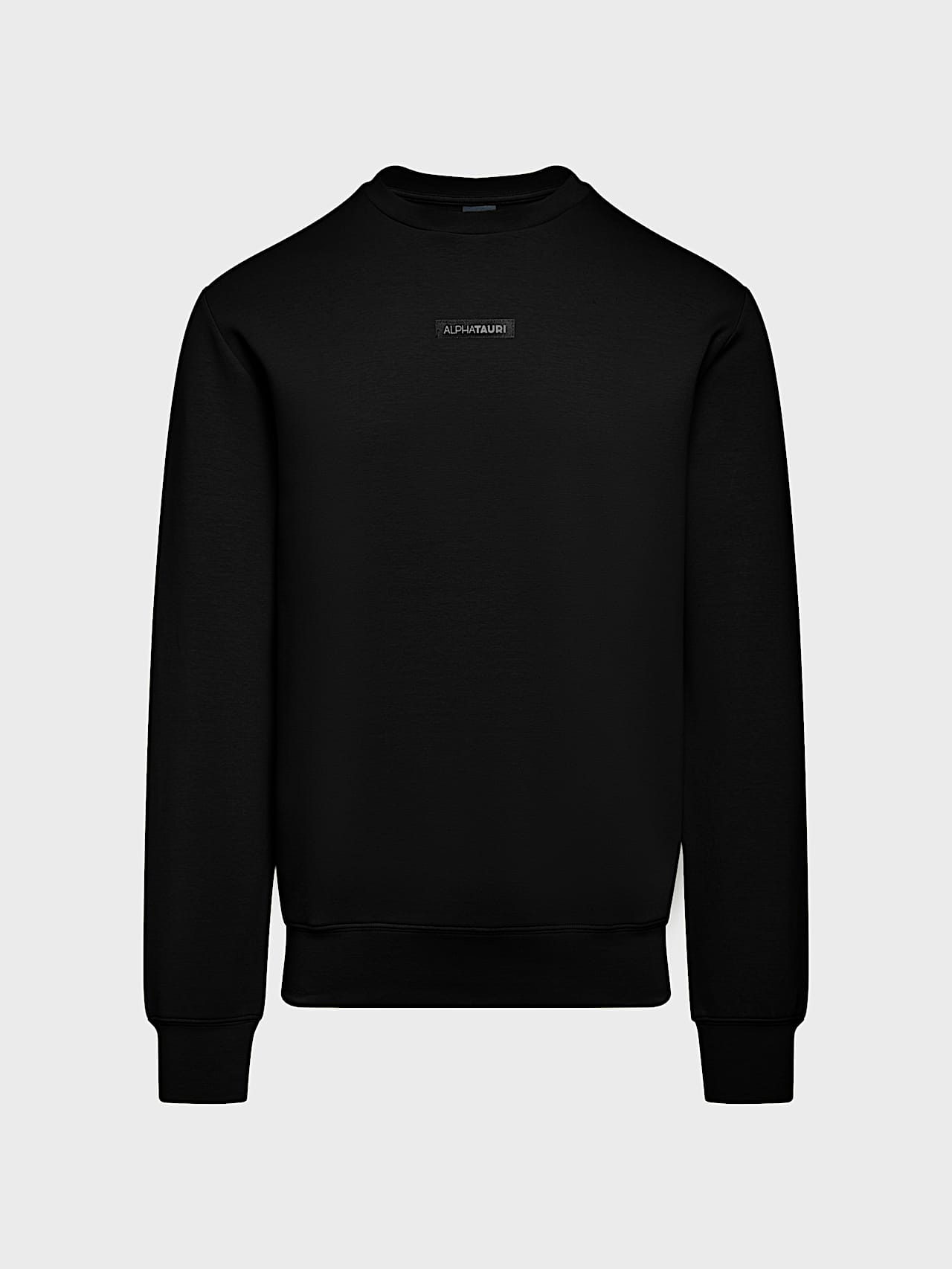 AlphaTauri | SAURIS V1.Y10.02 | Unisex Interlock Jersey Sweater in Black for Unisex