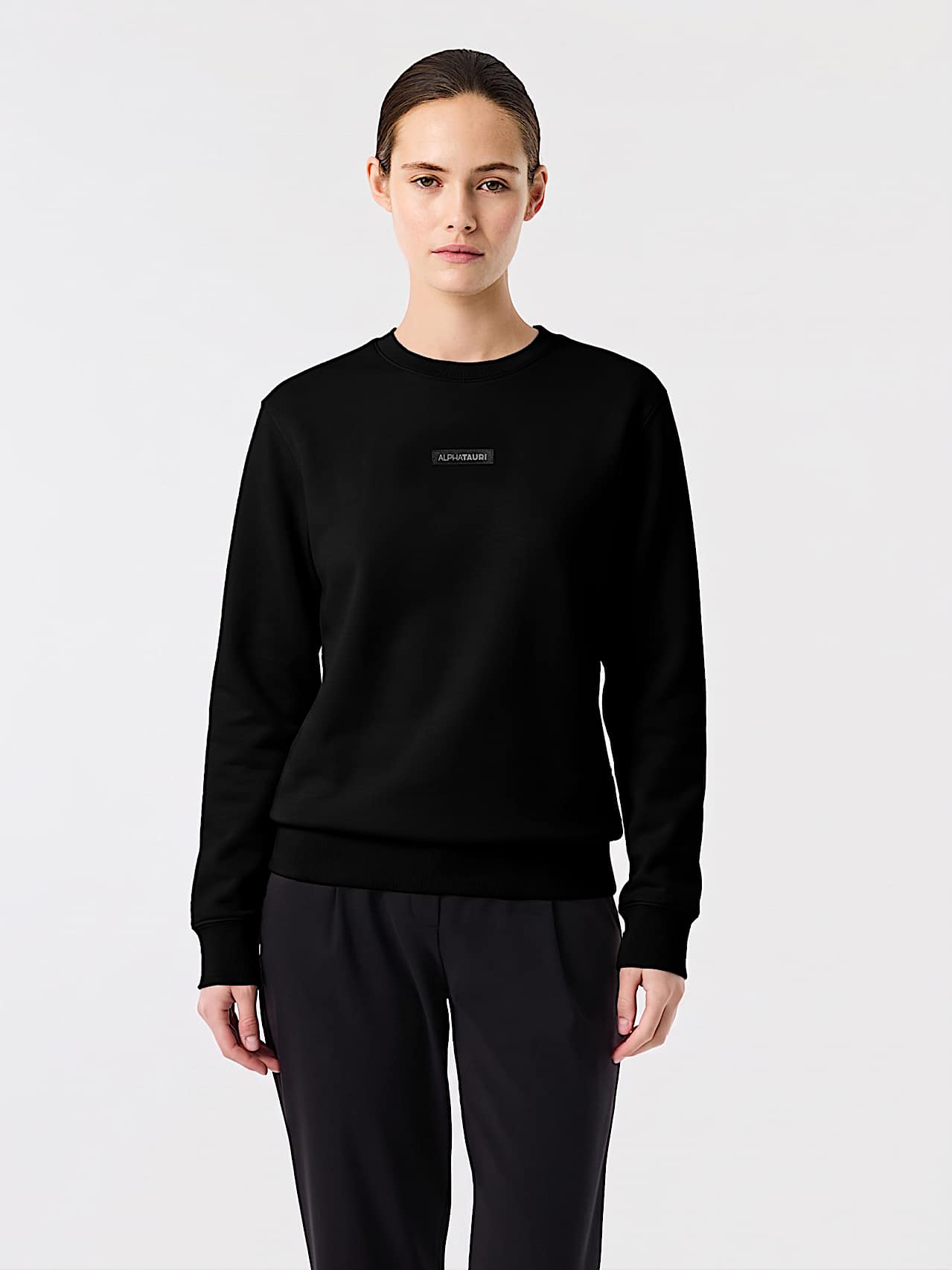 AlphaTauri | SAURIS V1.Y10.02 | Camiseta unisex de punto interlock in Black for Unisex