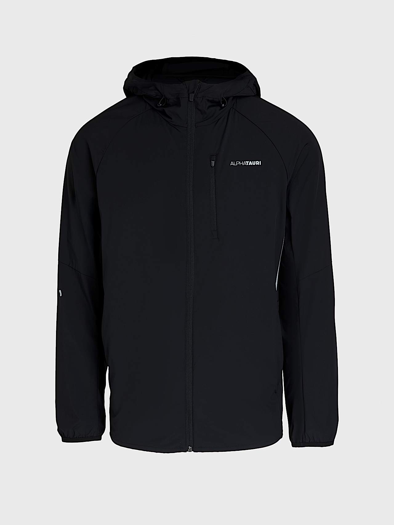 AlphaTauri | Packable Fitness Jacket für Herren | Premium Active in Schwarz für Herren