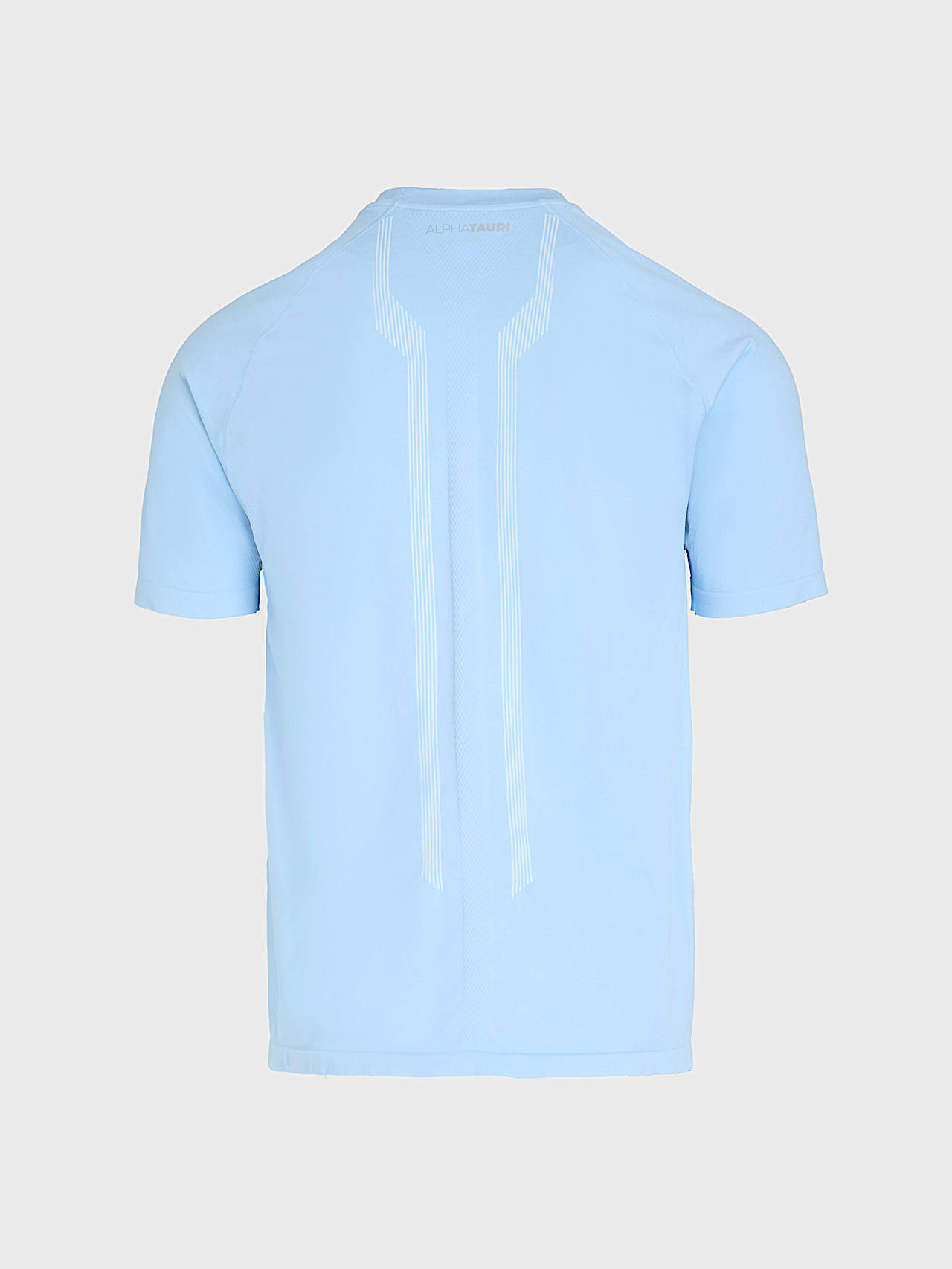AlphaTauri | T-shirt de fitness en maille 3D sans coutures | Collection Premium Active in Zero Blue for Homme