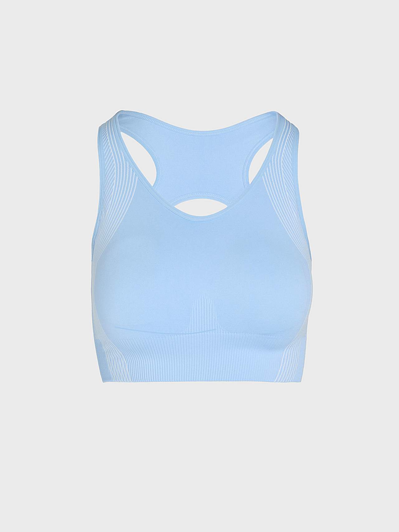 AlphaTauri | Technical Knit Sports Bra | Active Premium in Zero Blue for Mujer