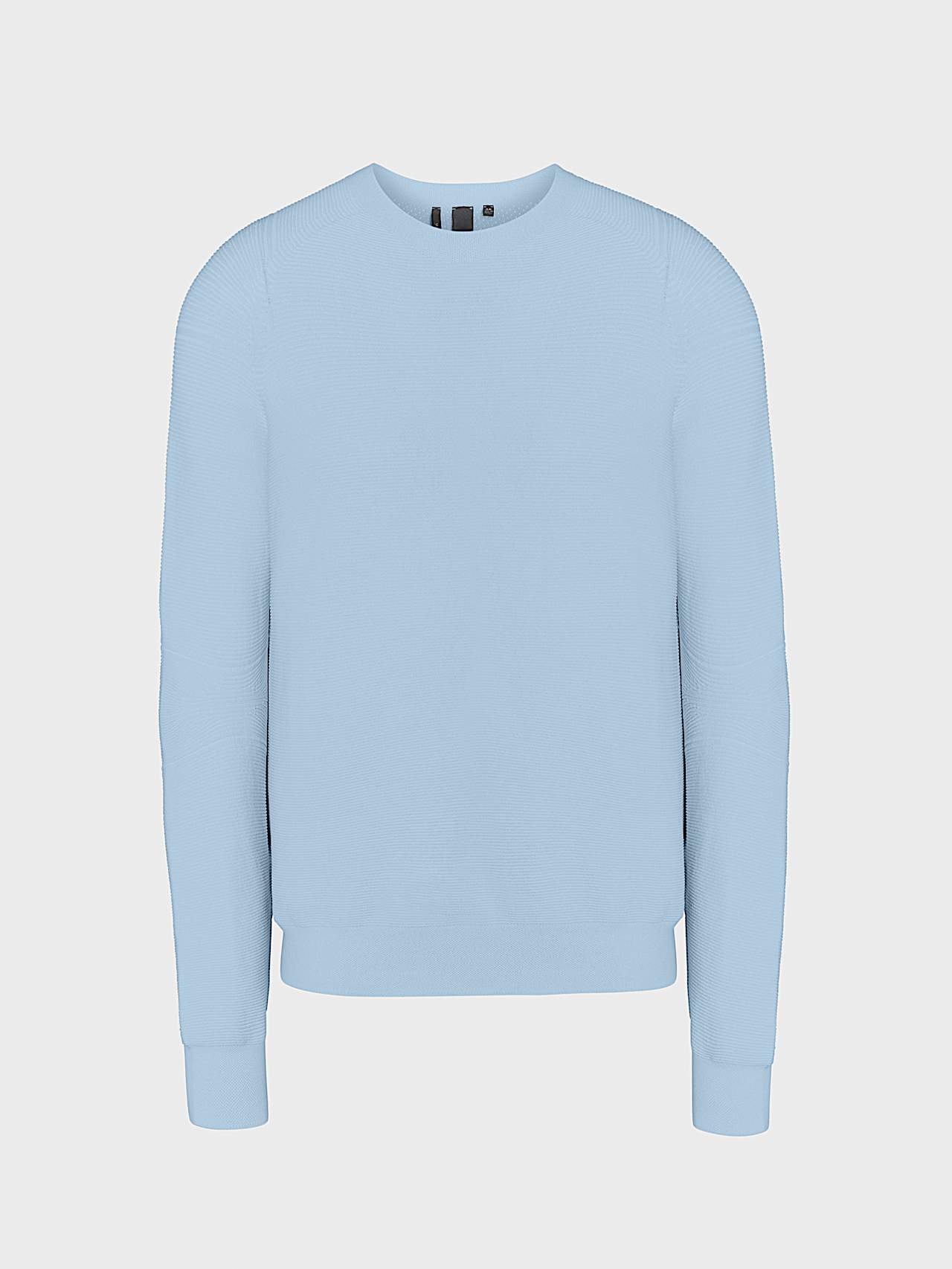 AlphaTauri | FOSOP V5.Y8.02 | Maglia tecnica 3D senza cuciture con colletto a girocollo in Clouded Blue for Uomo