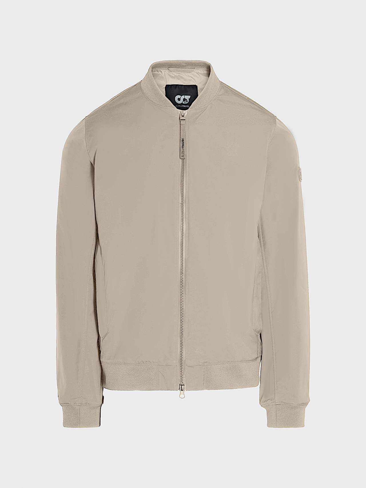 AlphaTauri | OZZT V1.Y10.01 | Veste d’aviateur en softshell in Stone for Homme