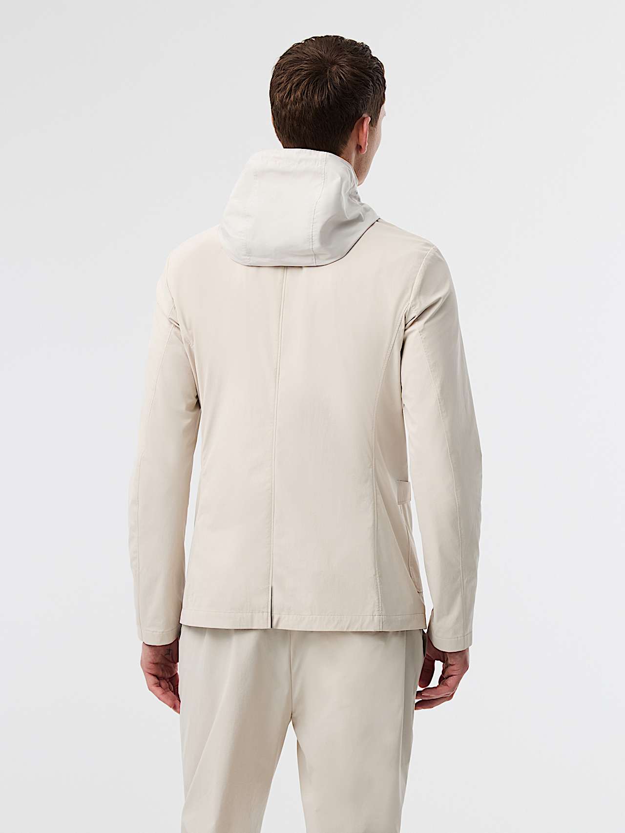 AlphaTauri | OBOSS V8.Y10.01 | Reisefreundlicher Blazer aus Performance Stretch mit herausnehmbarem Einsatz in Stone für Herren