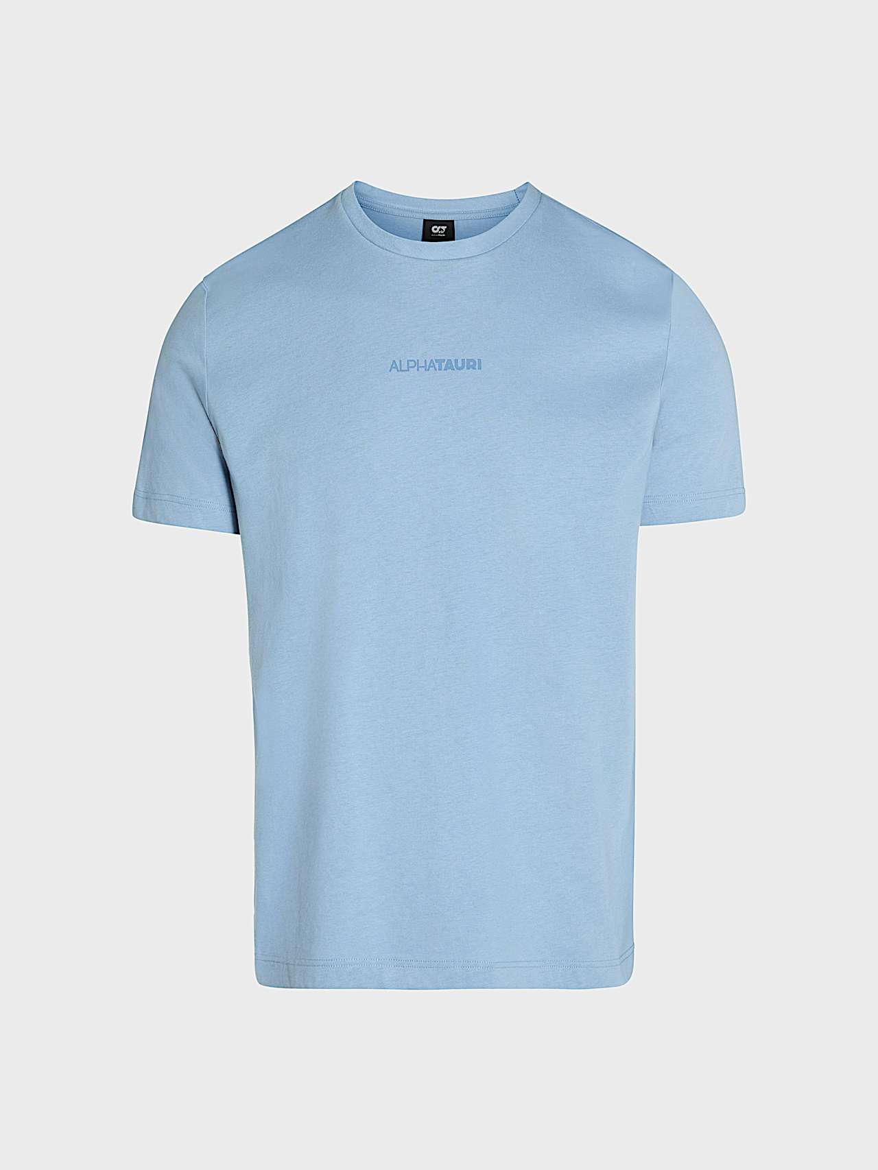 AlphaTauri | JOTTO V2.Y10.01 | Organic Cotton T-Shirt in Clouded Blue for Men