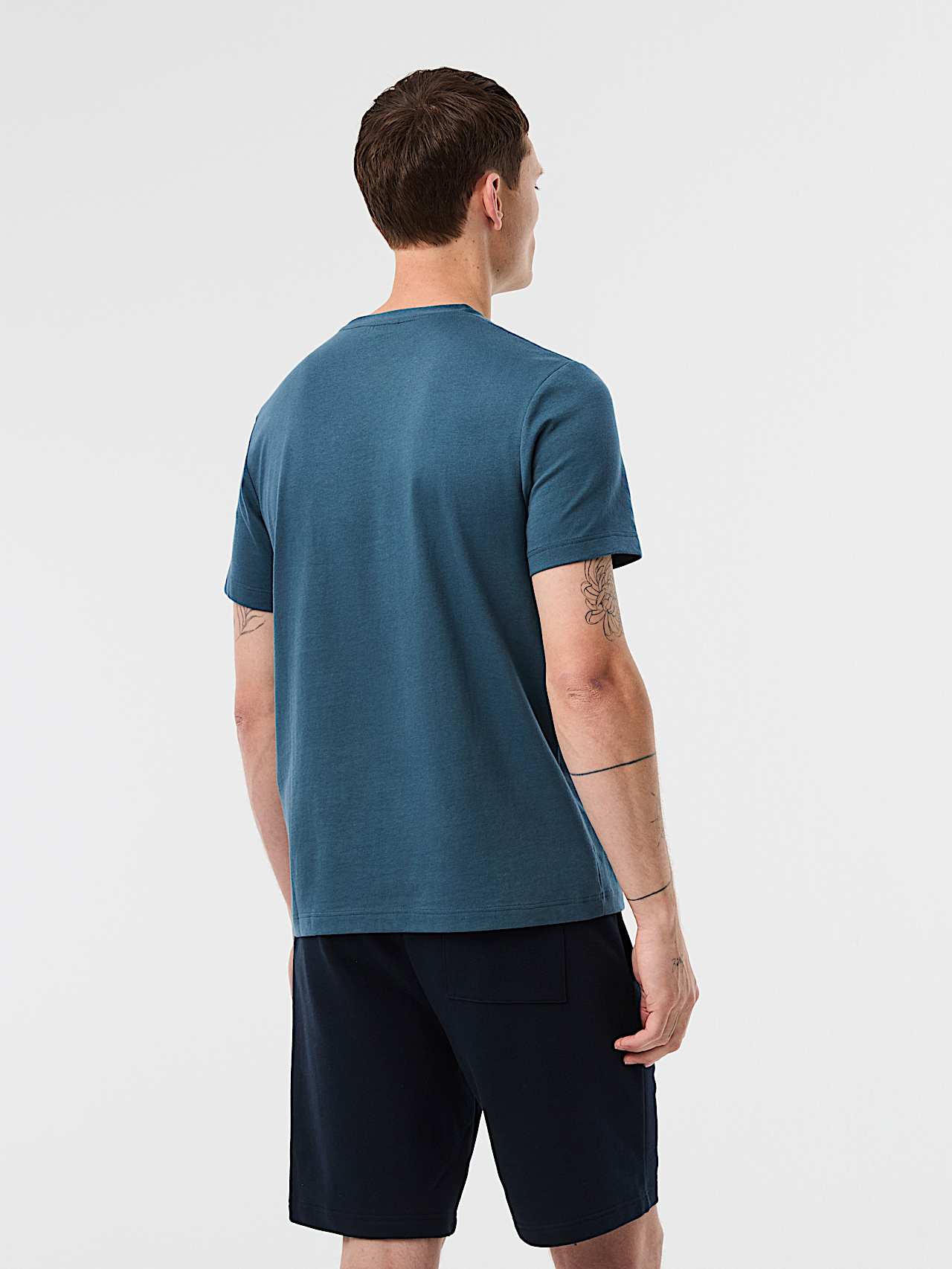 AlphaTauri | JOTTO V2.Y10.01 | Camiseta de algodón orgánico in Teal for Hombre