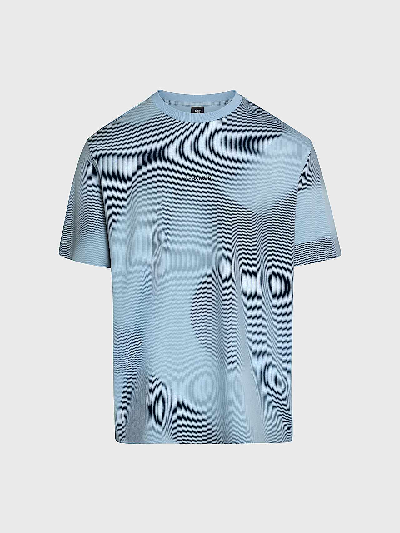 AlphaTauri | JANPO V2.Y10.01 | Camiseta con diseño estampado in AOP dark navy / clouded blue for Hombre